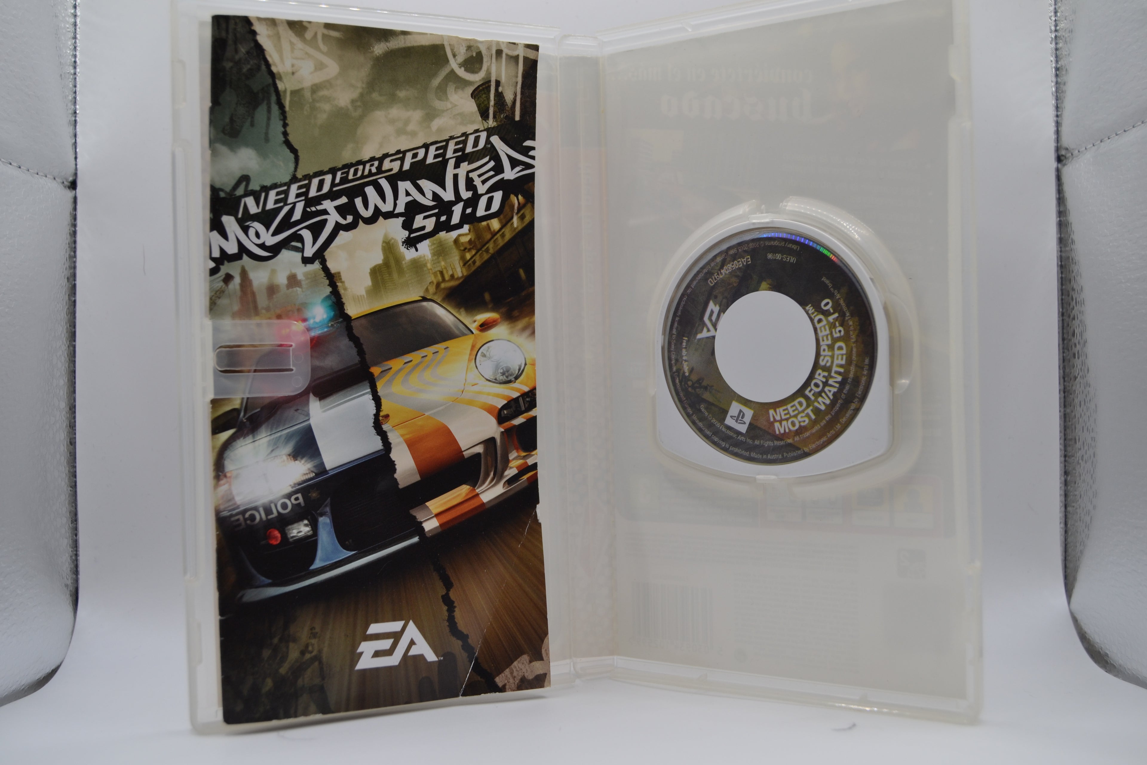 Need for Speed Most Wanted Essentials PlayStation Portable completo PAL ESP - Estado básico