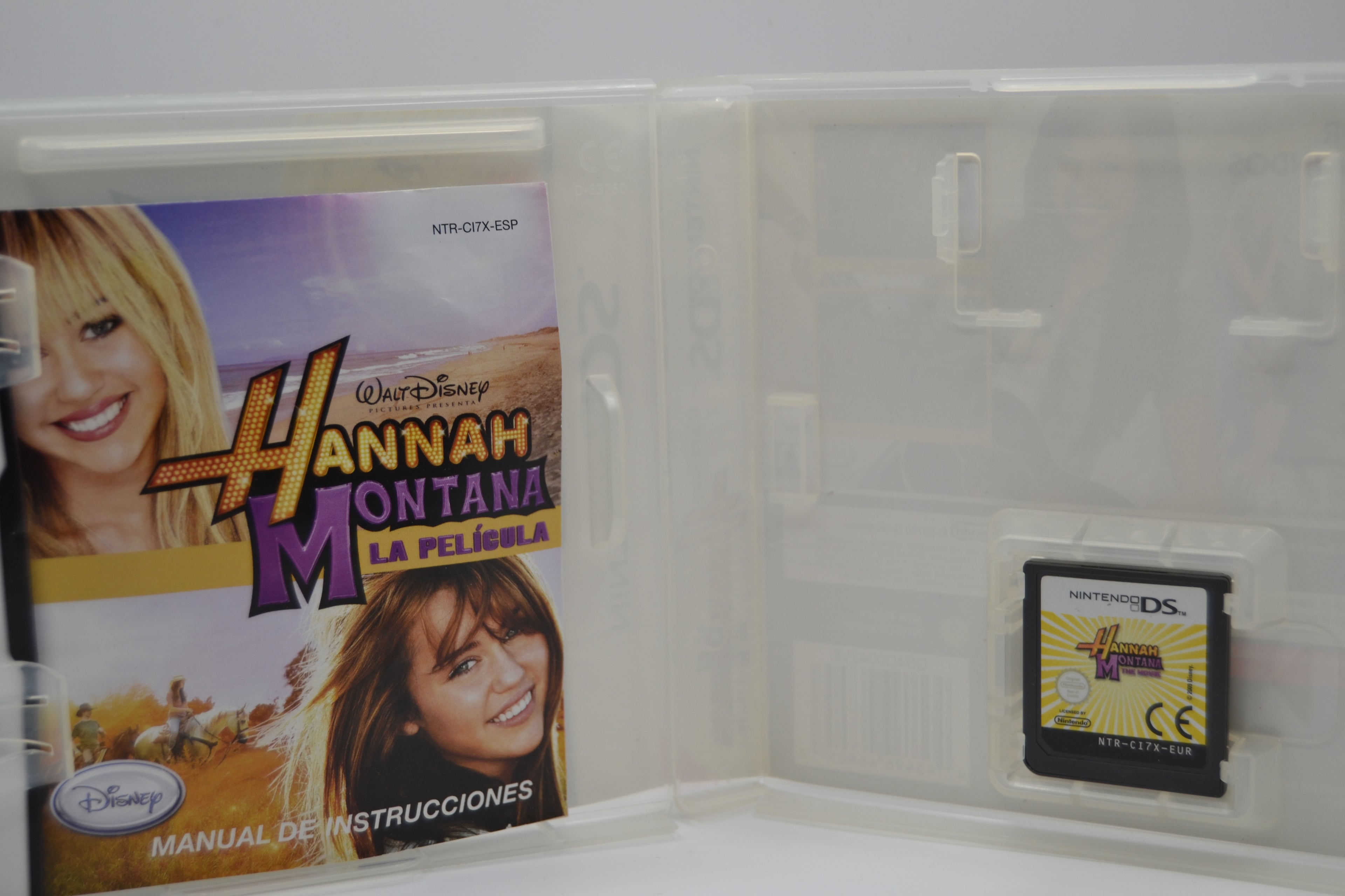 Hannah Montana La Película Nintendo DS completo PAL ESP - Estado básico