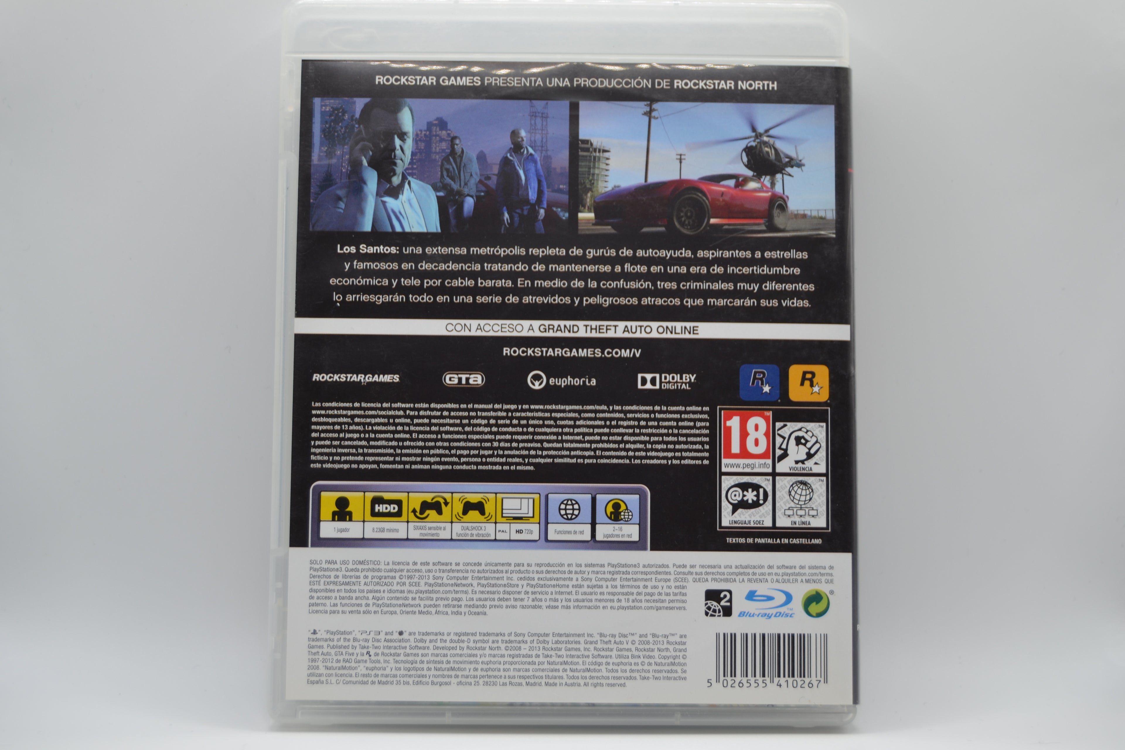 Grand Theft Auto V [PS3] Completo - Estado Coleccionista