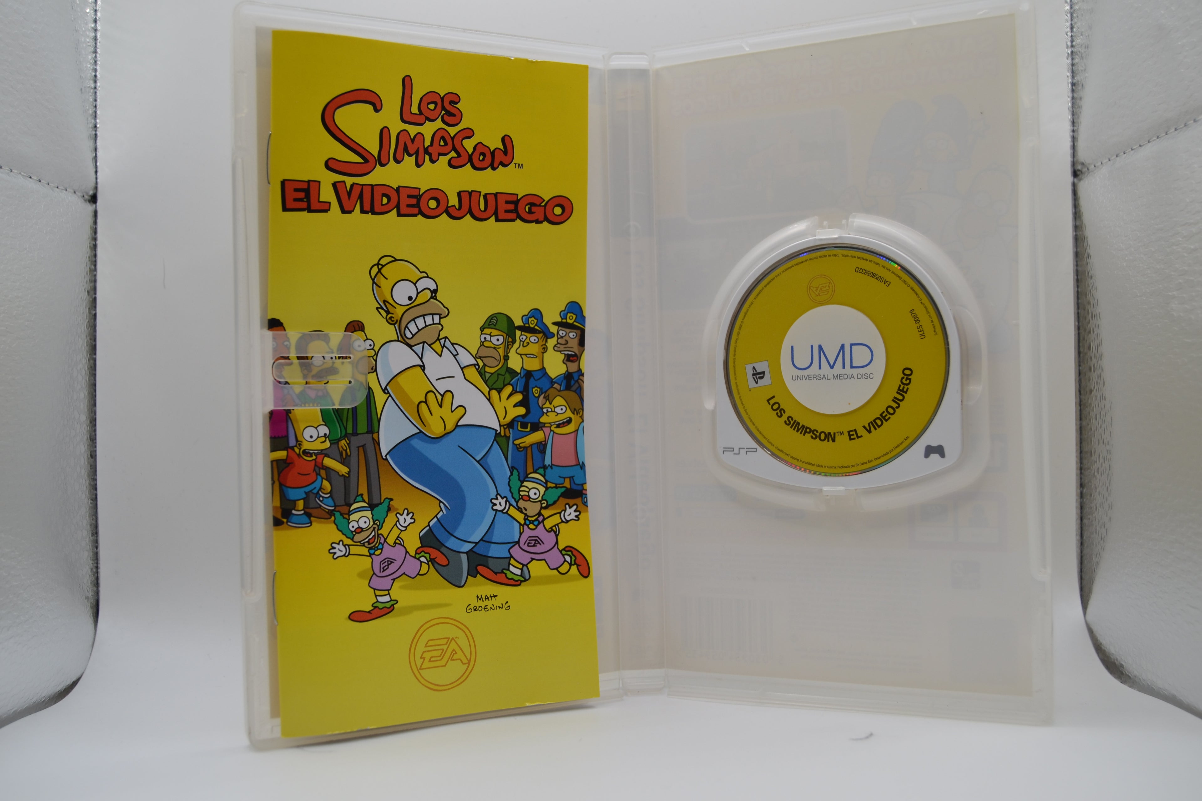 Los Simpson El Videojuego PlayStation Portable completo PAL ESP - Estado excelente