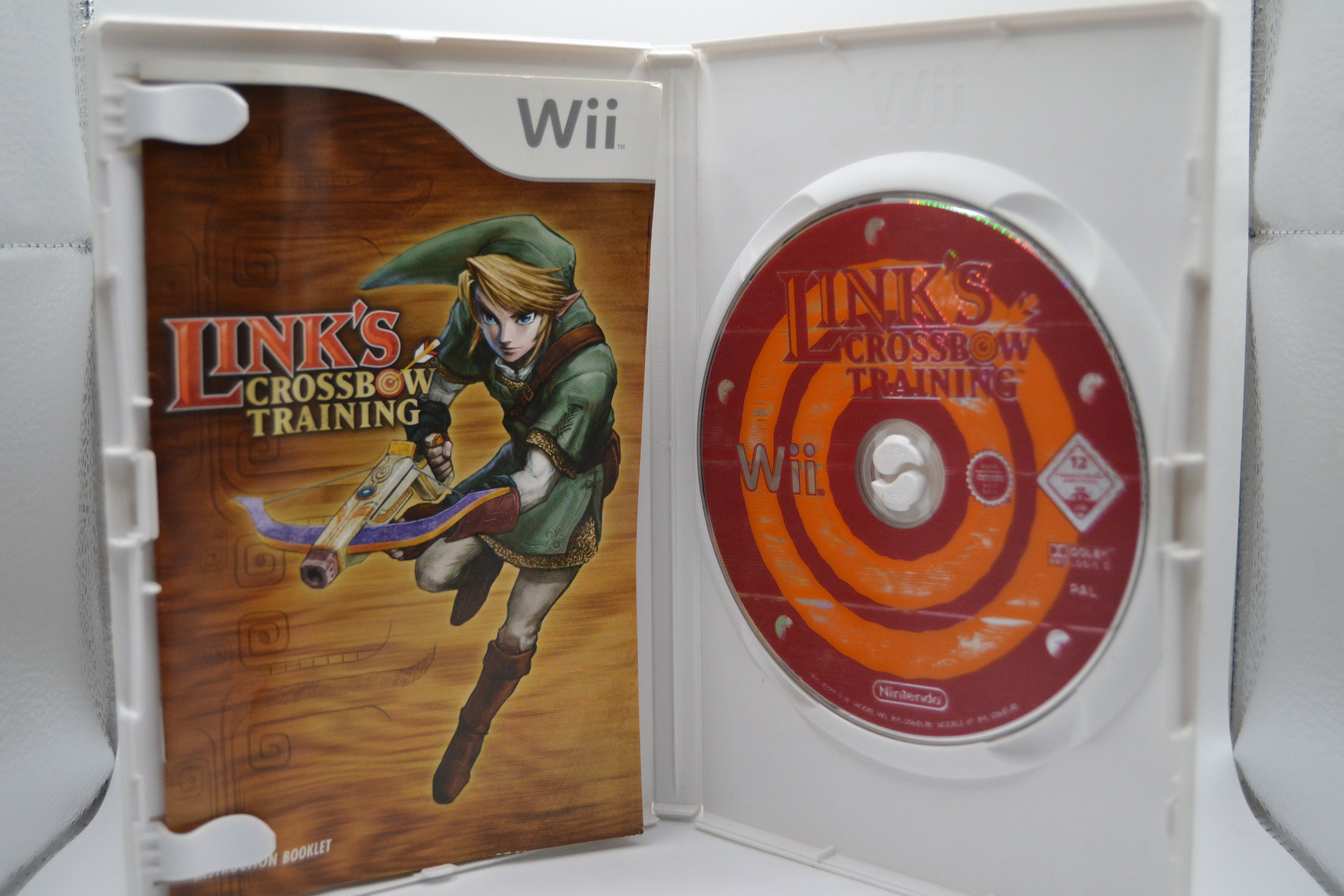 Link’s Crossbow Training para Wii Completo, Estado Excelente