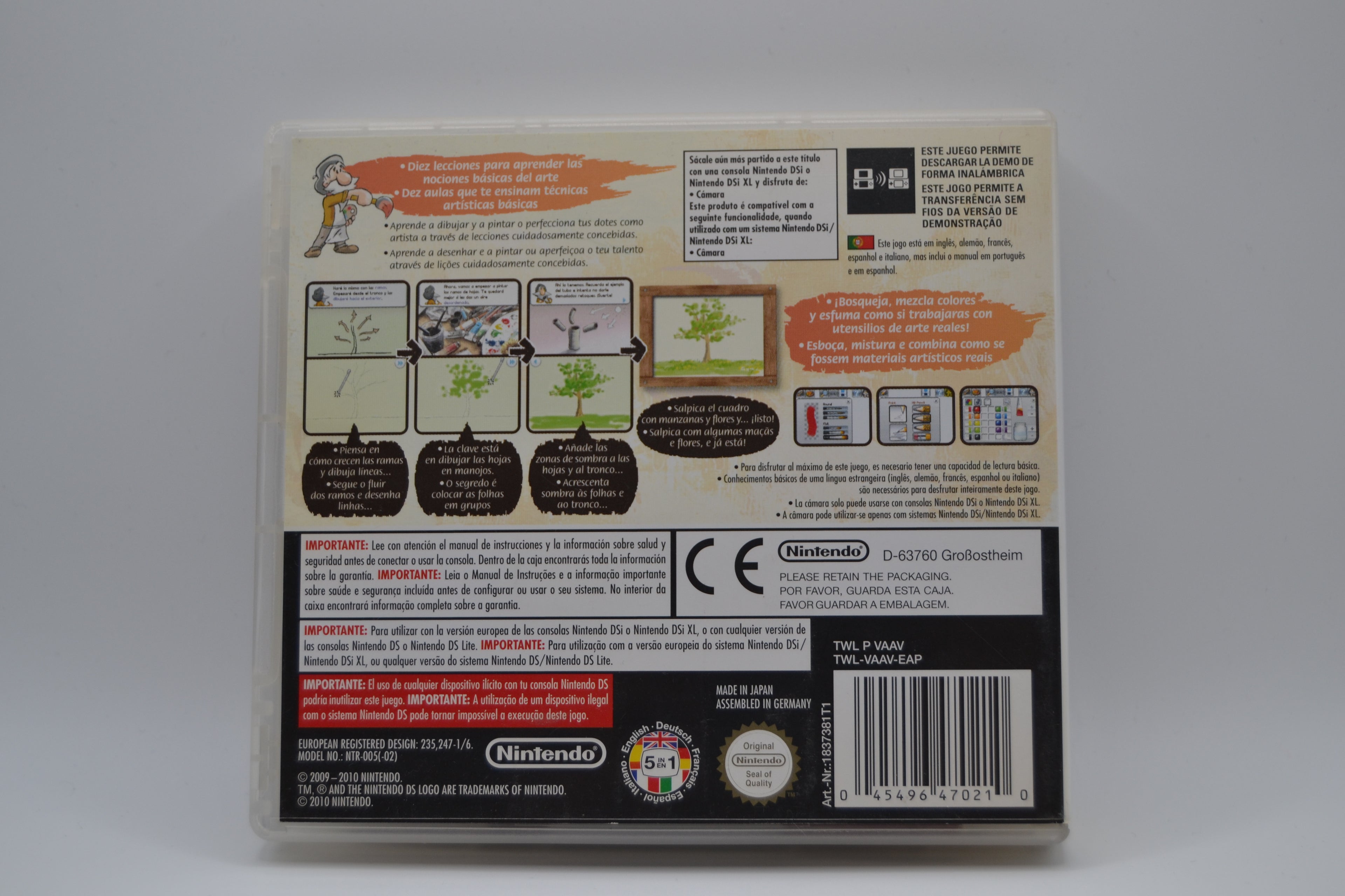 Art Academy Nintendo DS completo PAL ESP - Estado cuidado