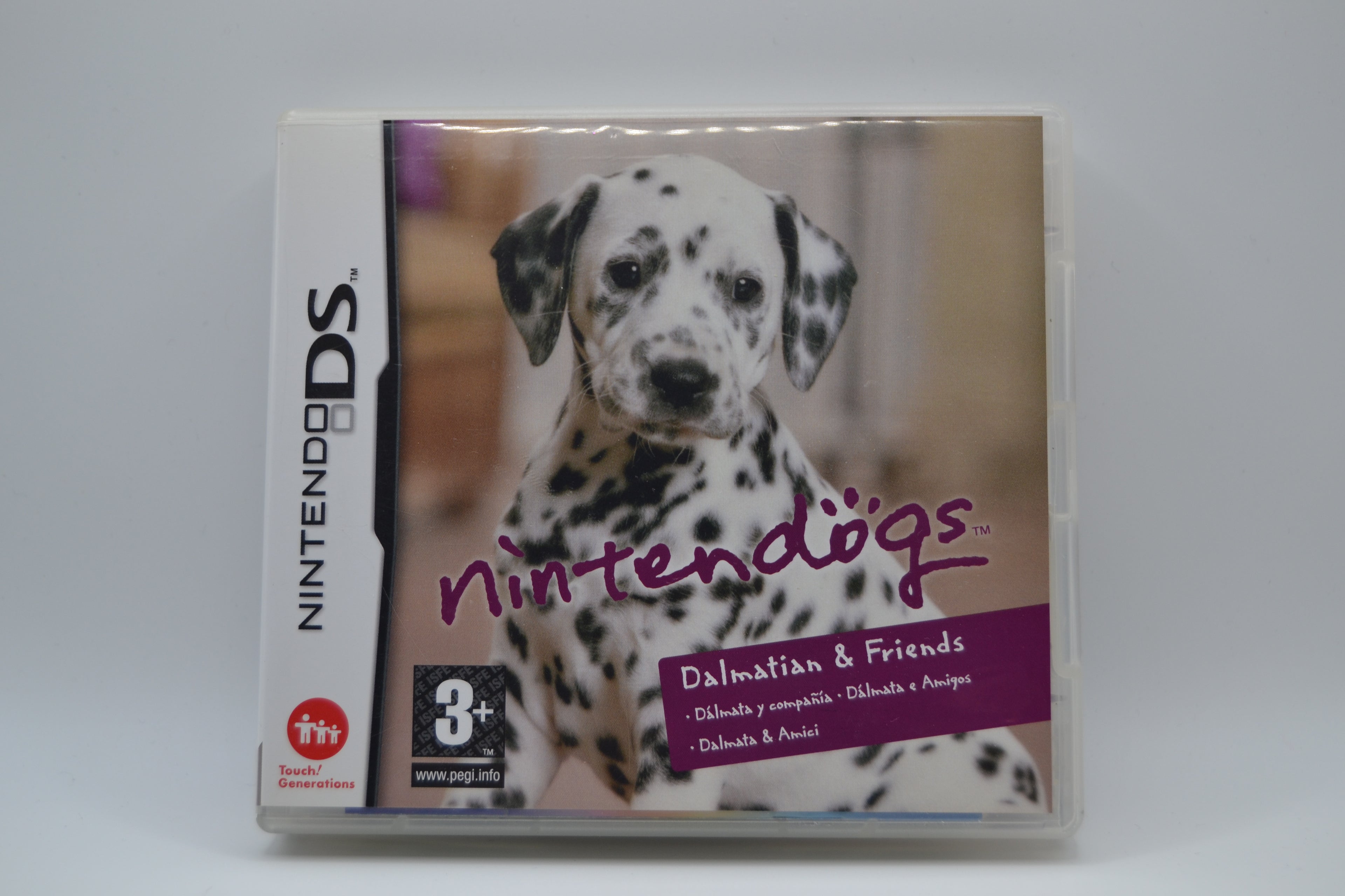 Nintendogs Dalmatian & Friends Nintendo DS completo PAL ESP - Estado excelente