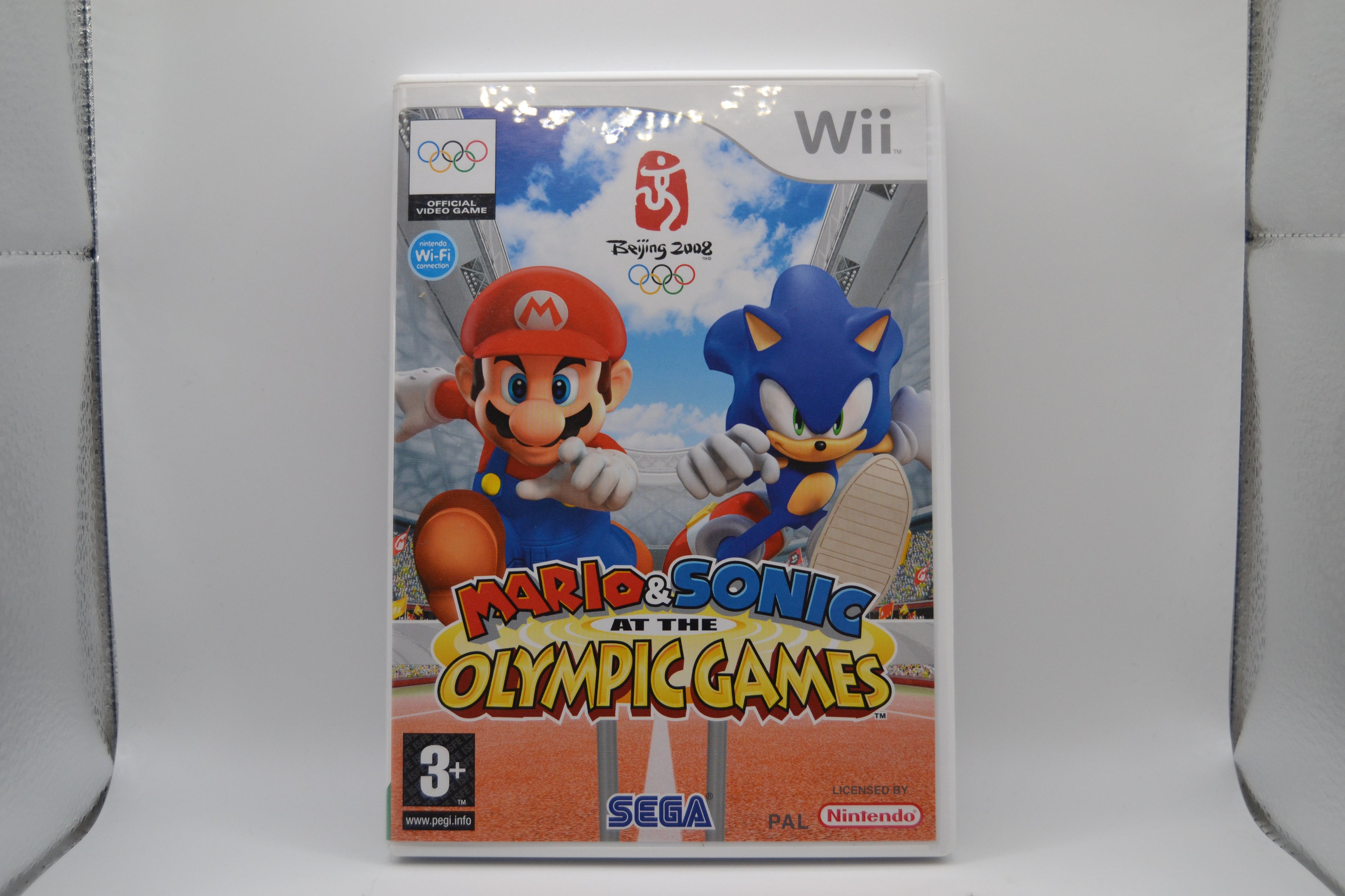 Mario&Sonic at the Olympic Games 2008 [Wii] Completo - Estado coleccionista