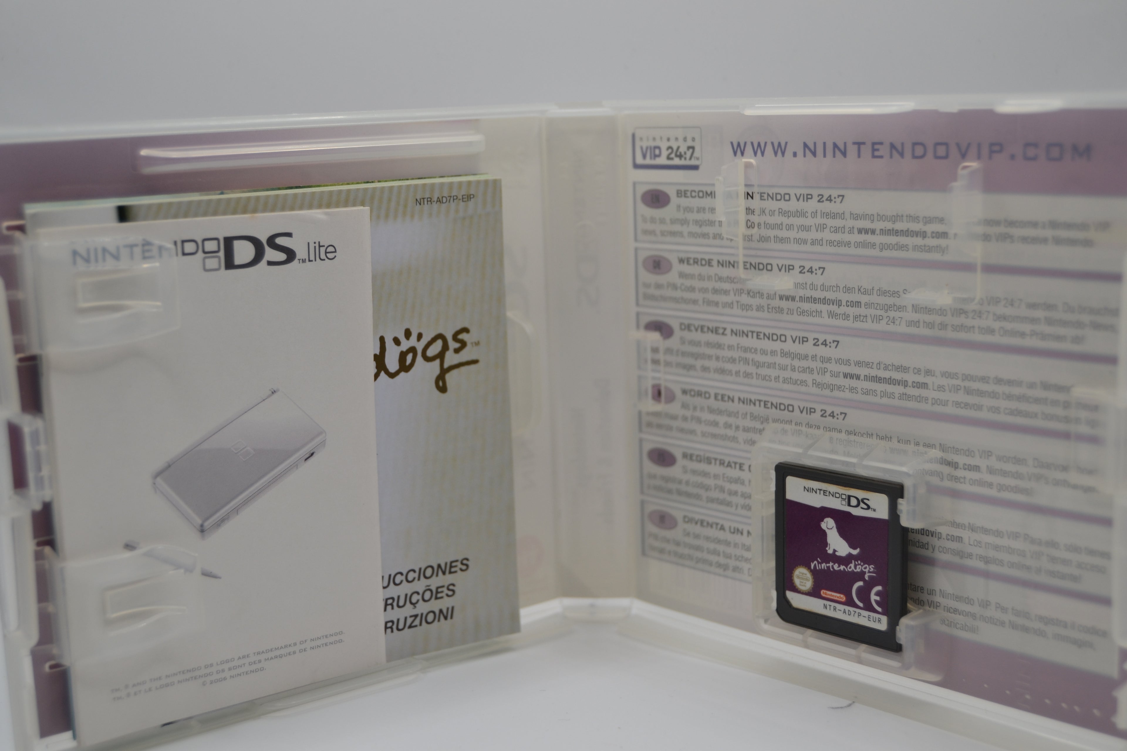 Nintendogs Dalmatian & Friends Nintendo DS completo PAL ESP - Estado excelente