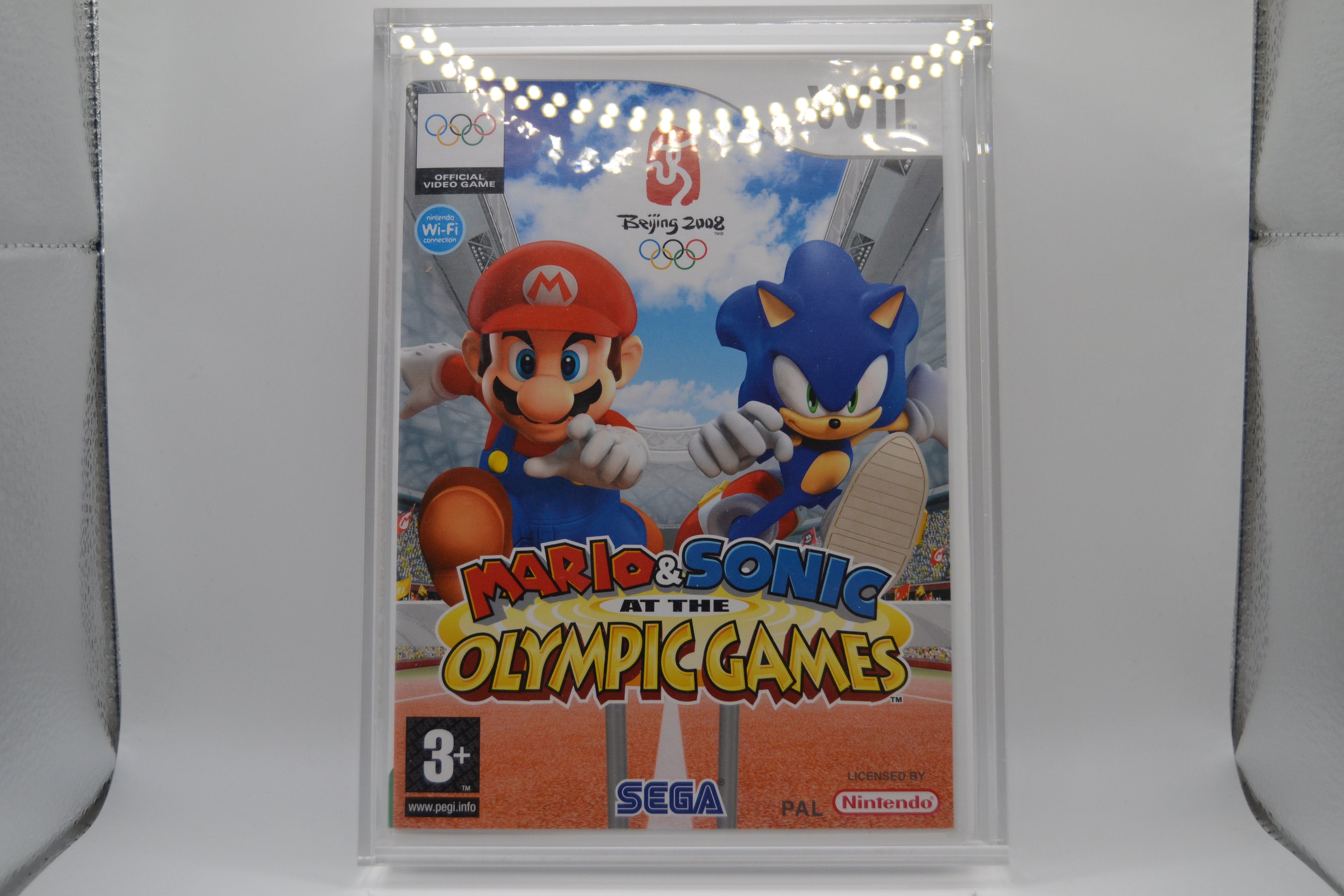 Mario&Sonic at the Olympic Games 2008 [Wii] Completo - Estado coleccionista