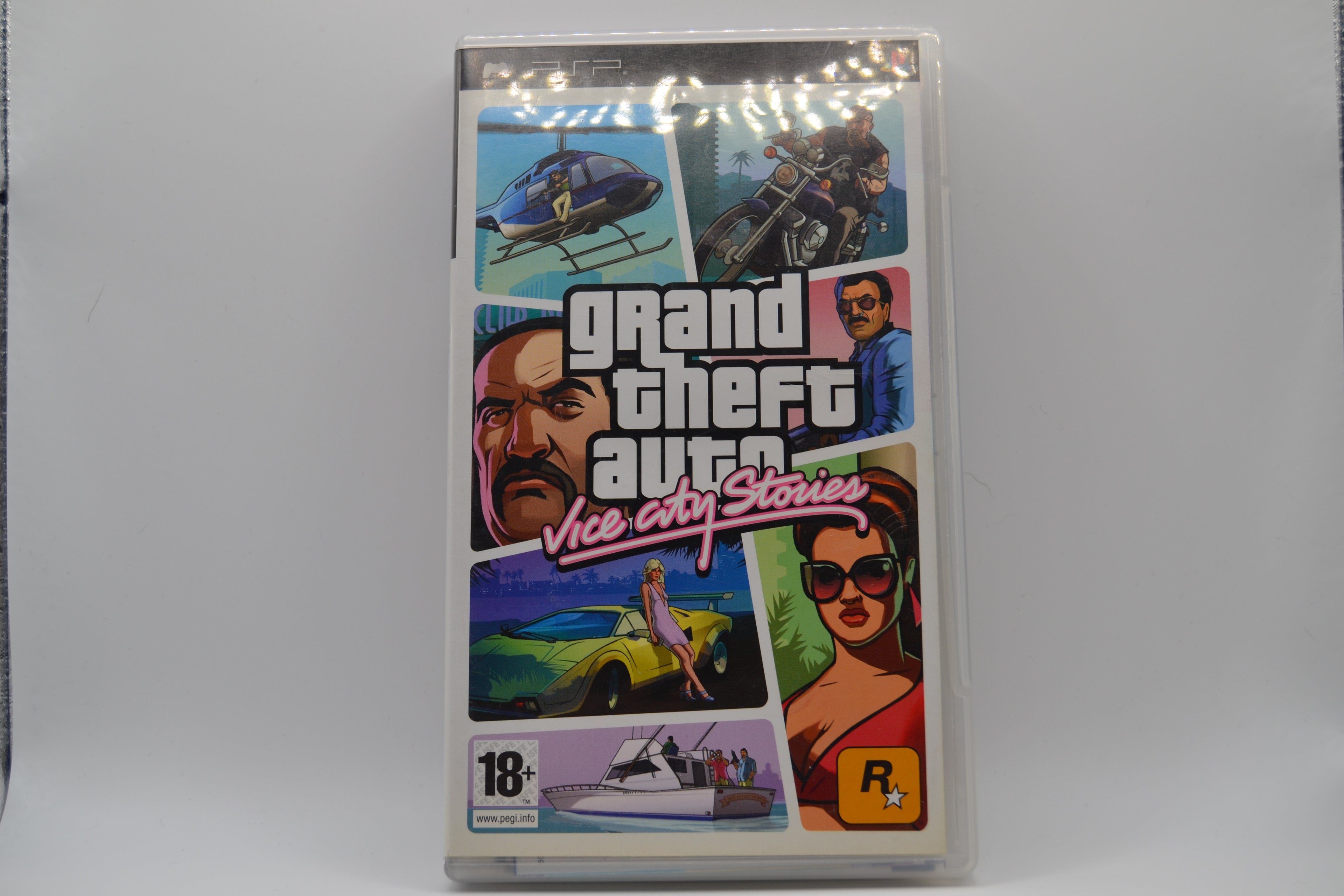 Grand Theft Auto Vice City Stories PlayStation Portable completo PAL EUR - Estado excelente