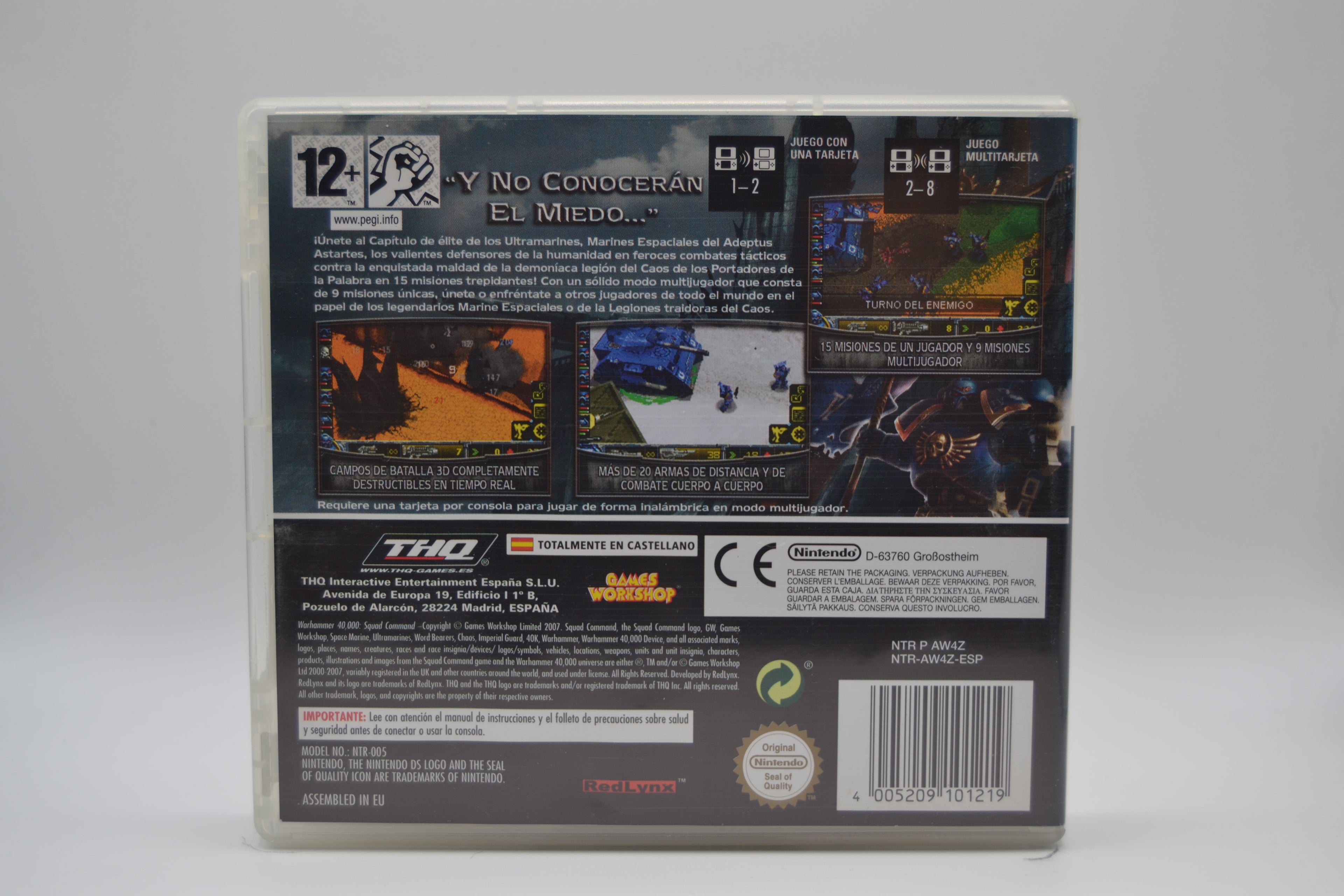 Warhammer: Squad Command [DS] Completo - Estado Excelente