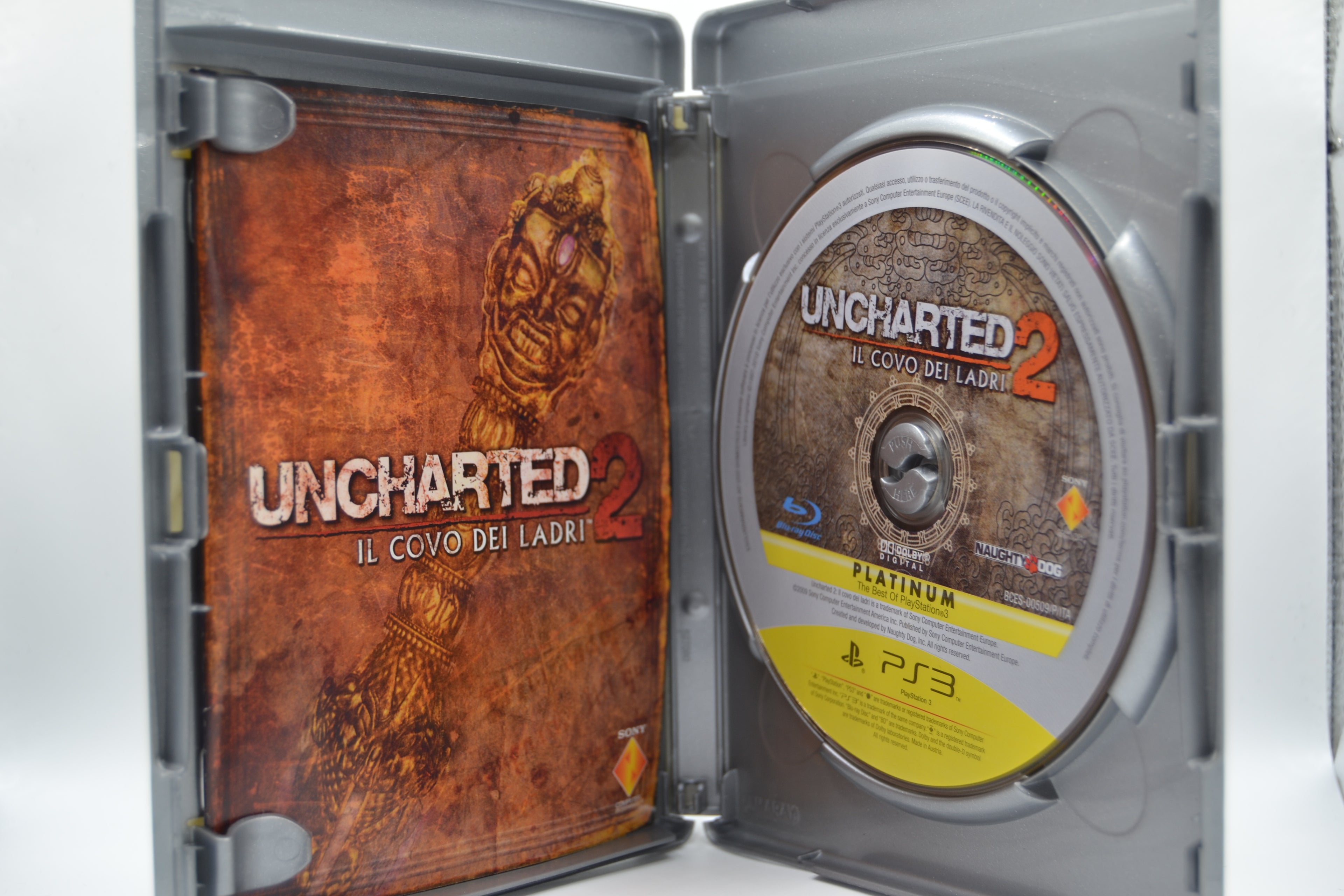 Uncharted 2: EL reino de los ladrones [PlayStation 3] Completo - PAL IT - Estado cuidado