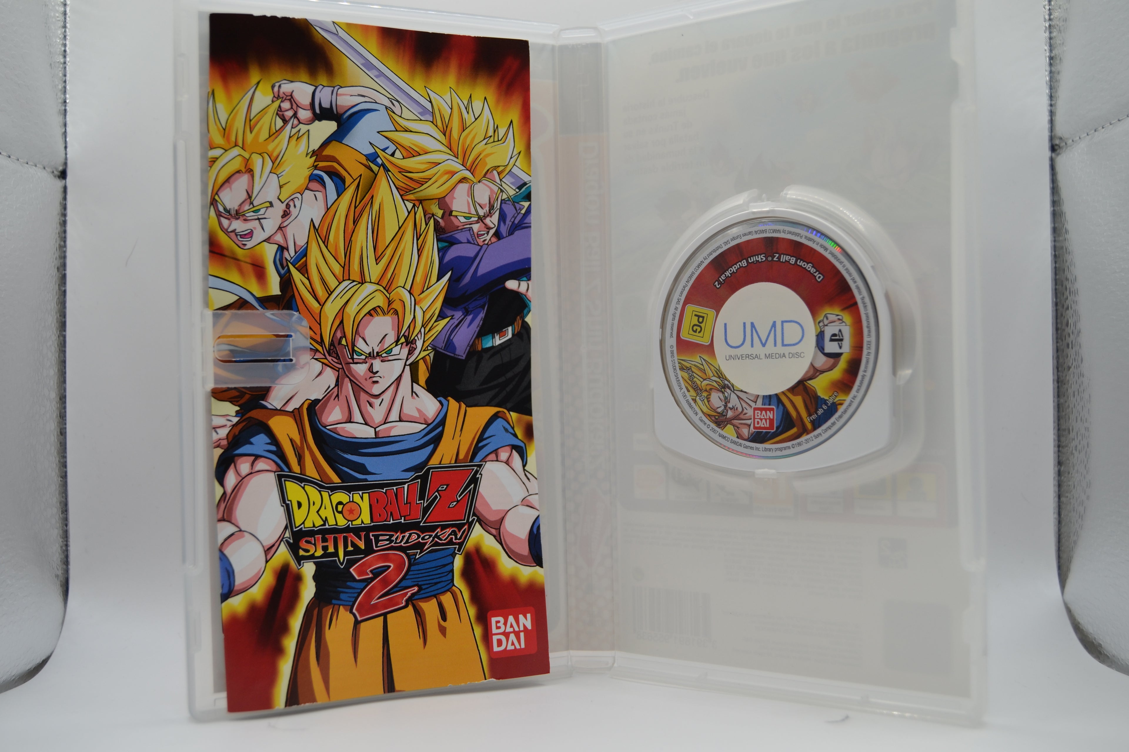 Dragon Ball Z Shin Budokai 2 Essentials PlayStation Portable completo PAL ESP - Estado excelente