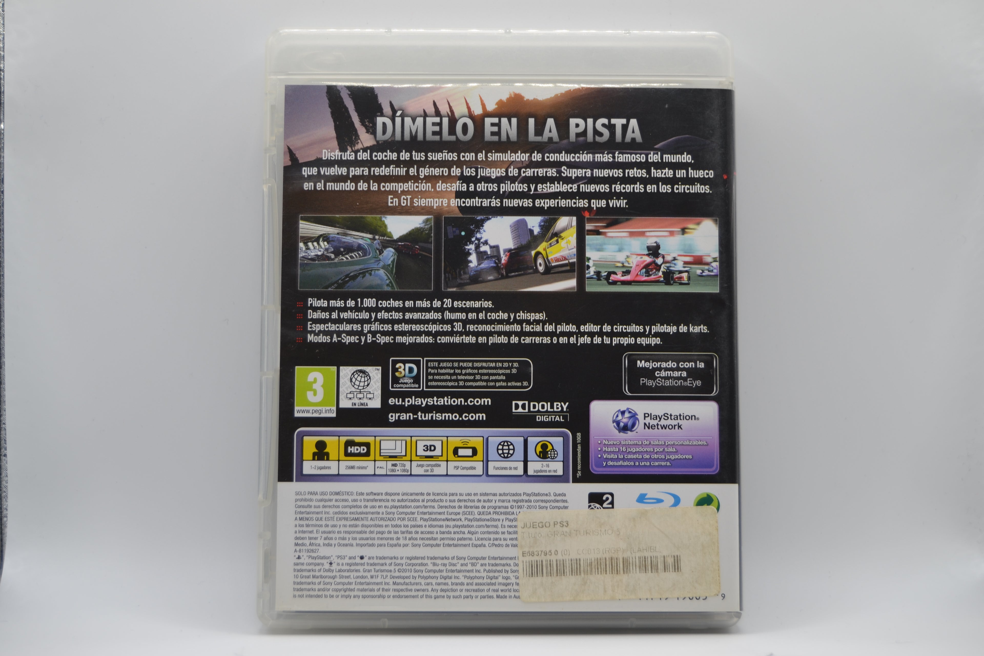 Gran Turismo 5 [PlayStation 3] Completo - Estado Excelente