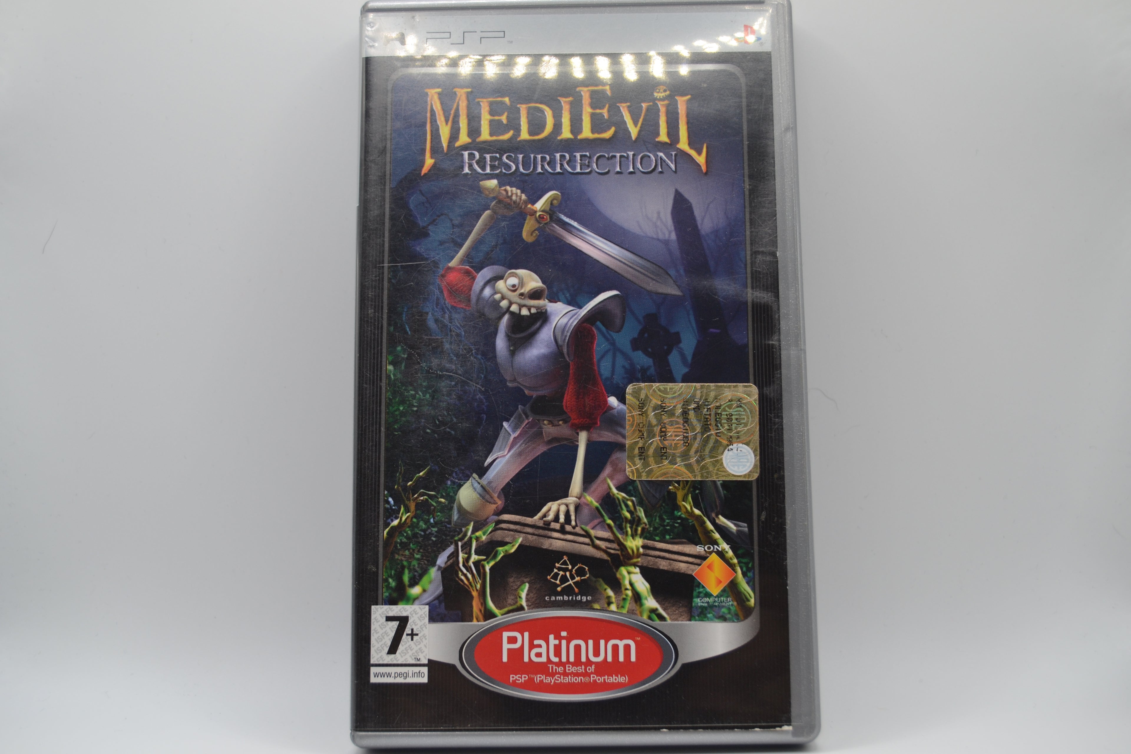 MediEvil Resurrection PlayStation Portable completo PAL IT - Estado cuidado