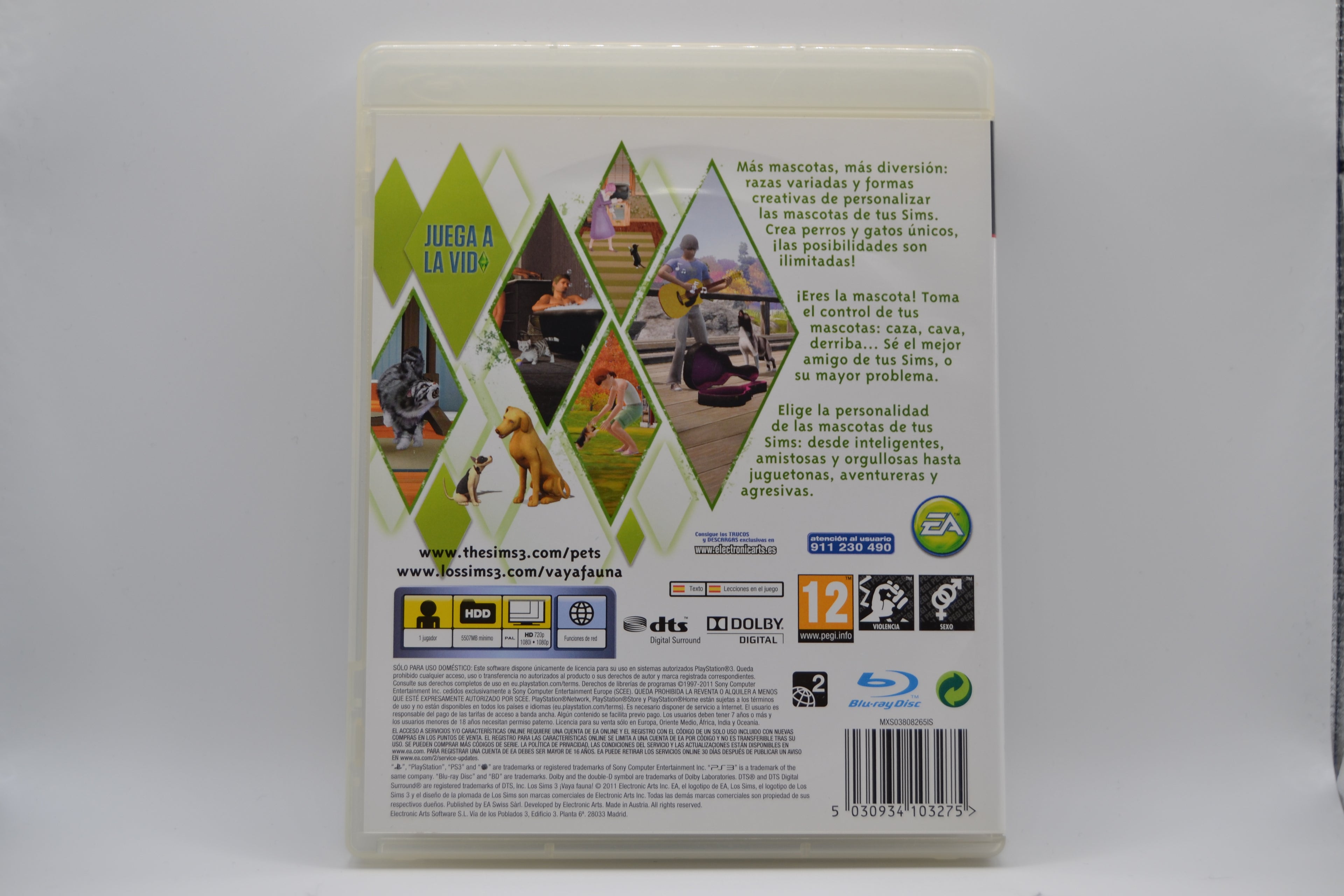Los Sims 3 - Vaya Fauna [PlayStation 3] Completo - Estado coleccionista
