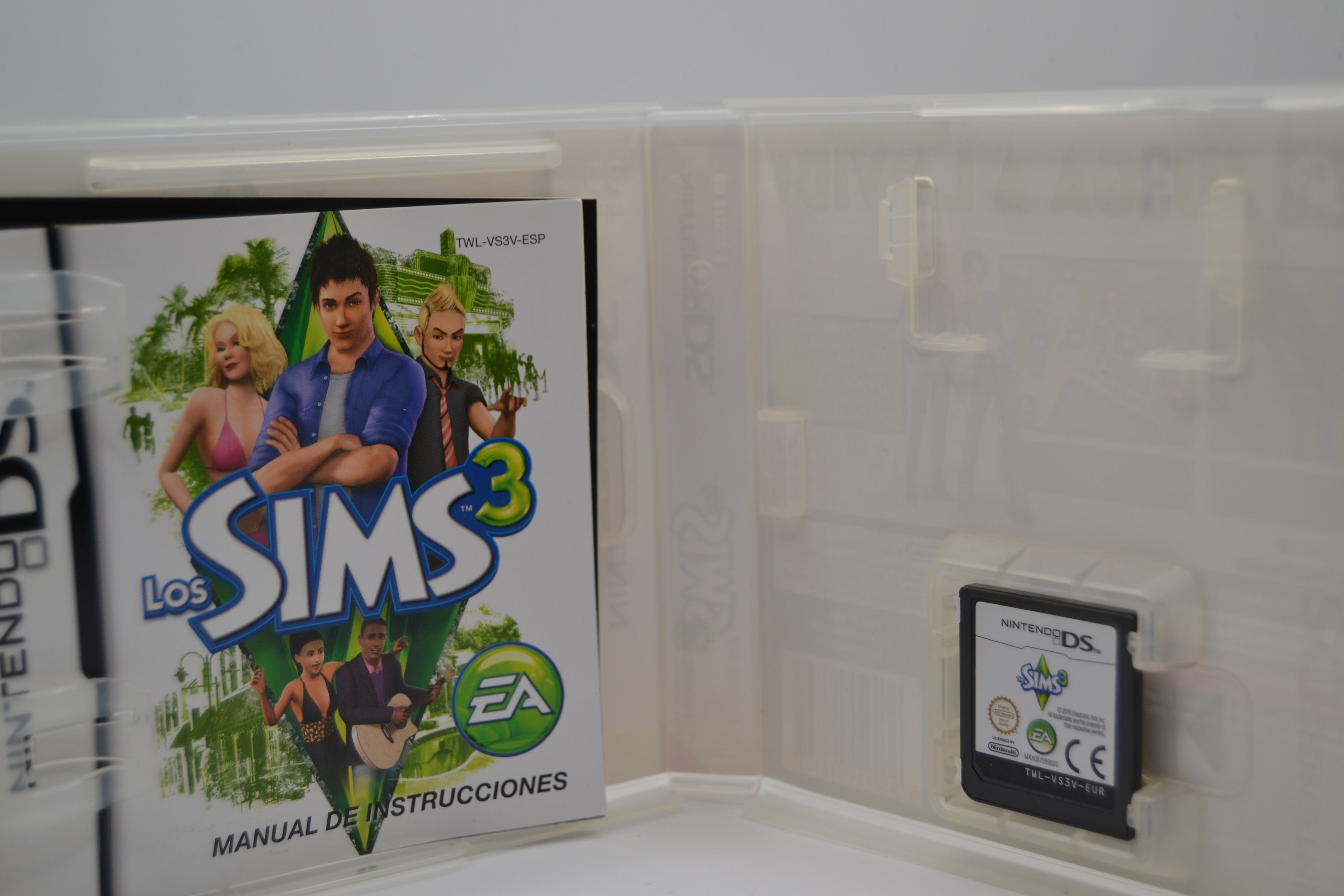 Los Sims 3 Nintendo DS completo PAL ESP - Estado cuidado