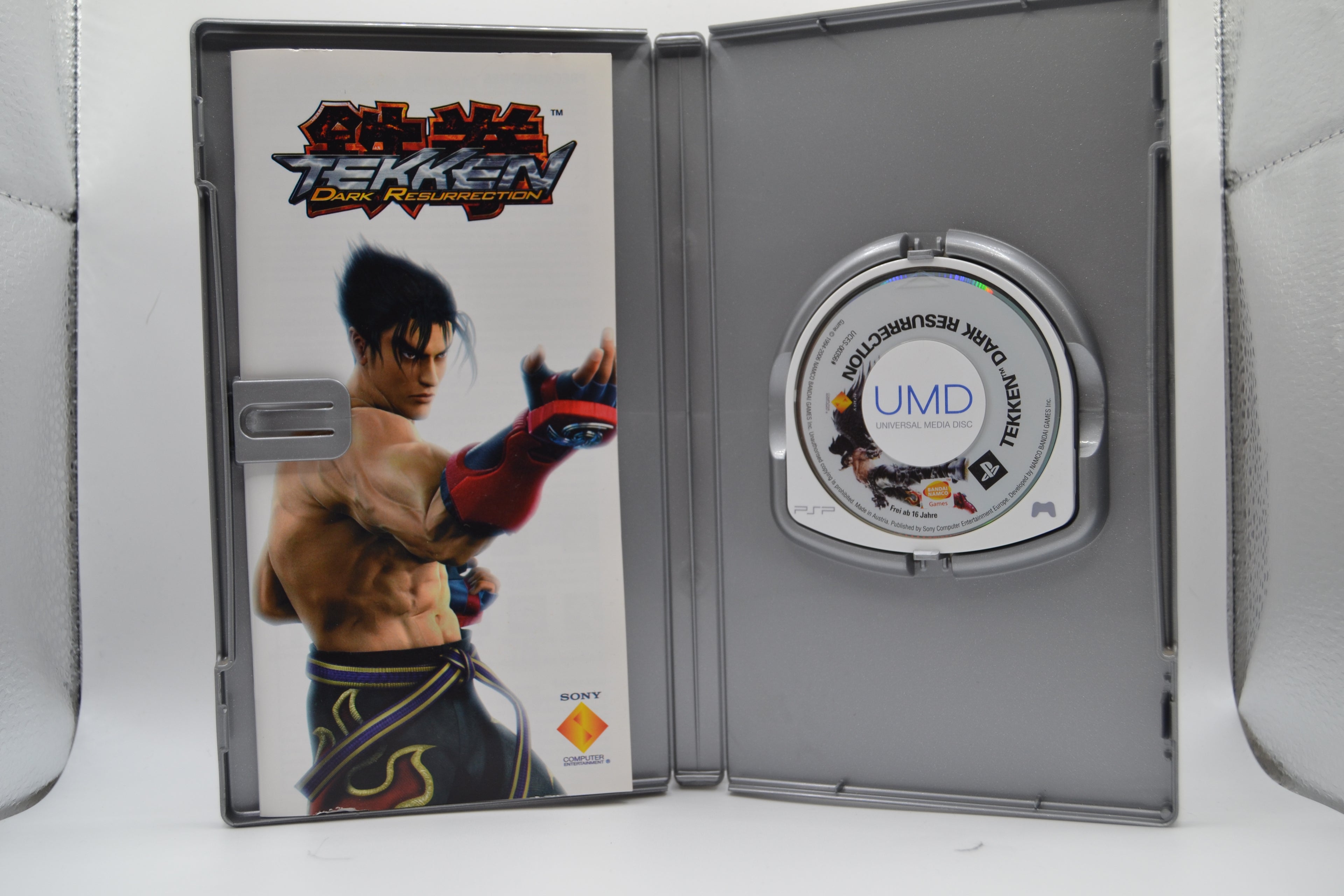 Tekken Dark Resurrection Platinum PlayStation Portable completo PAL ESP - Estado cuidado