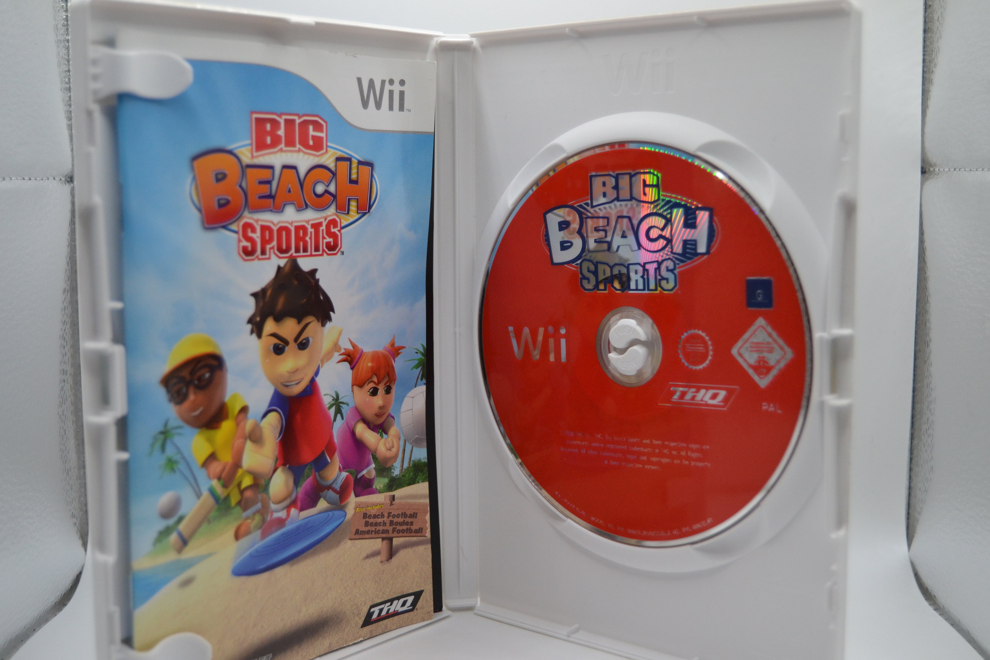 Big Beach Sports [Wii] Completo - Estado cuidado