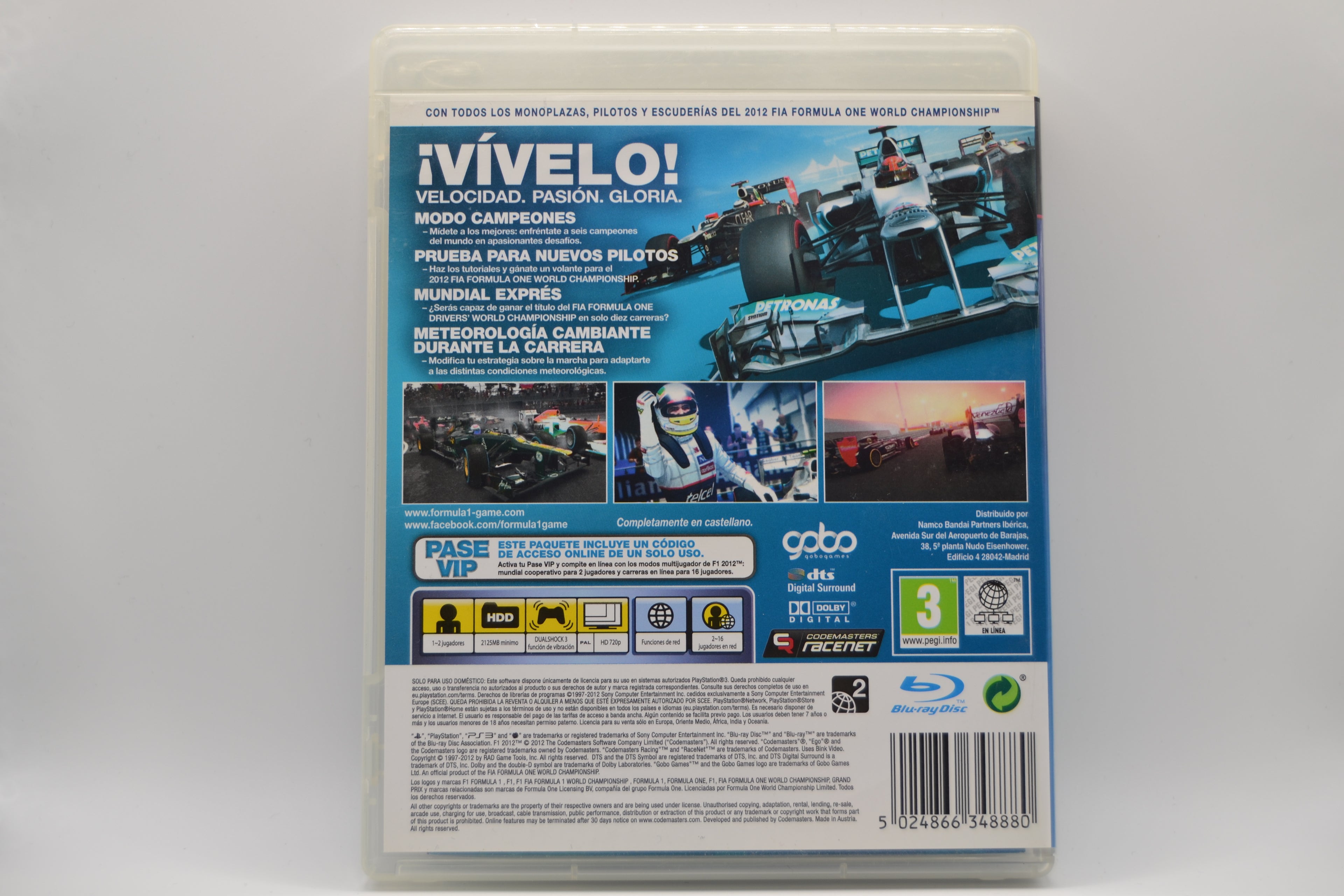 F1 2012 [PlayStation 3] Completo - Estado Coleccionista