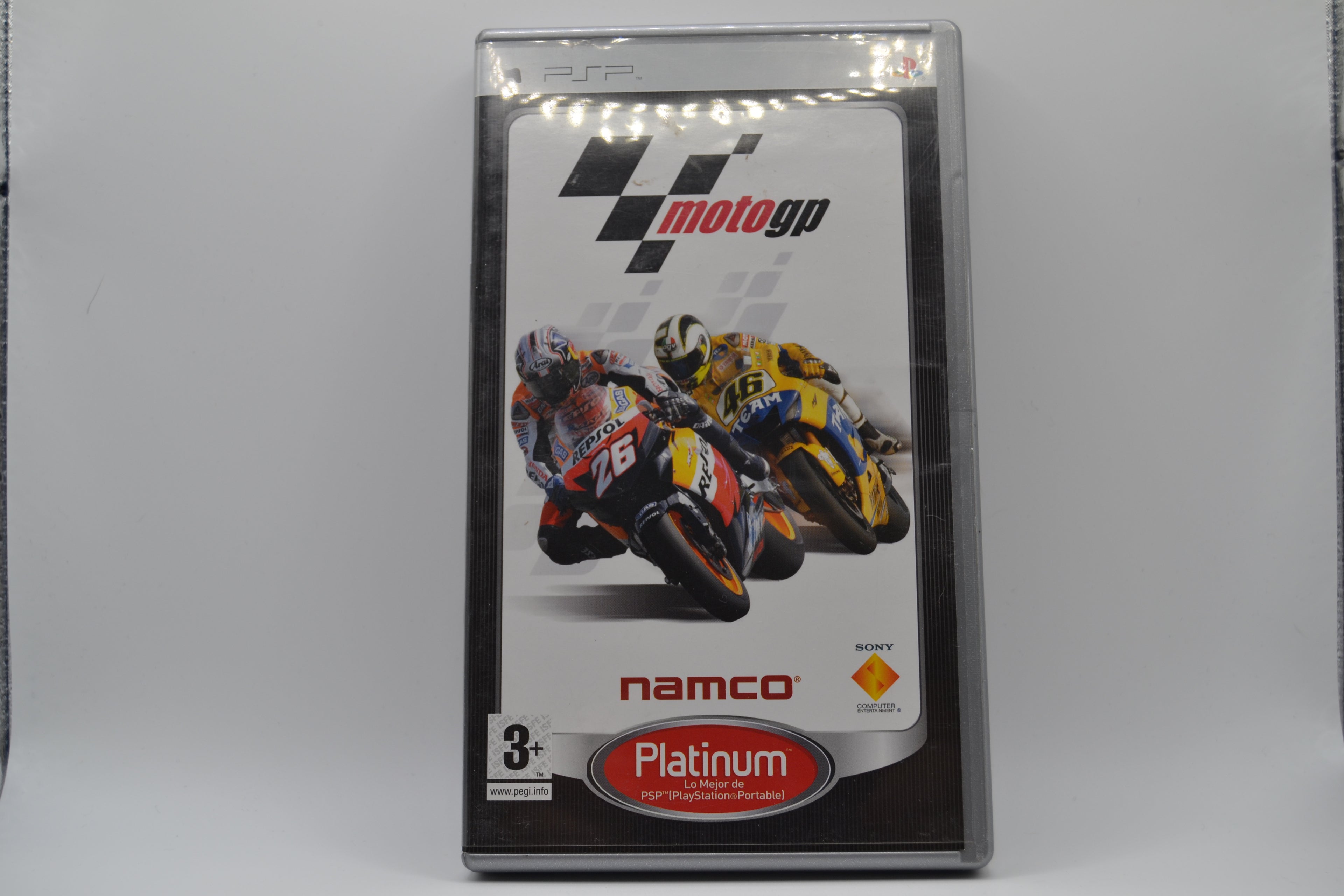 MotoGP Platinum PlayStation Portable completo PAL ESP - Estado cuidado