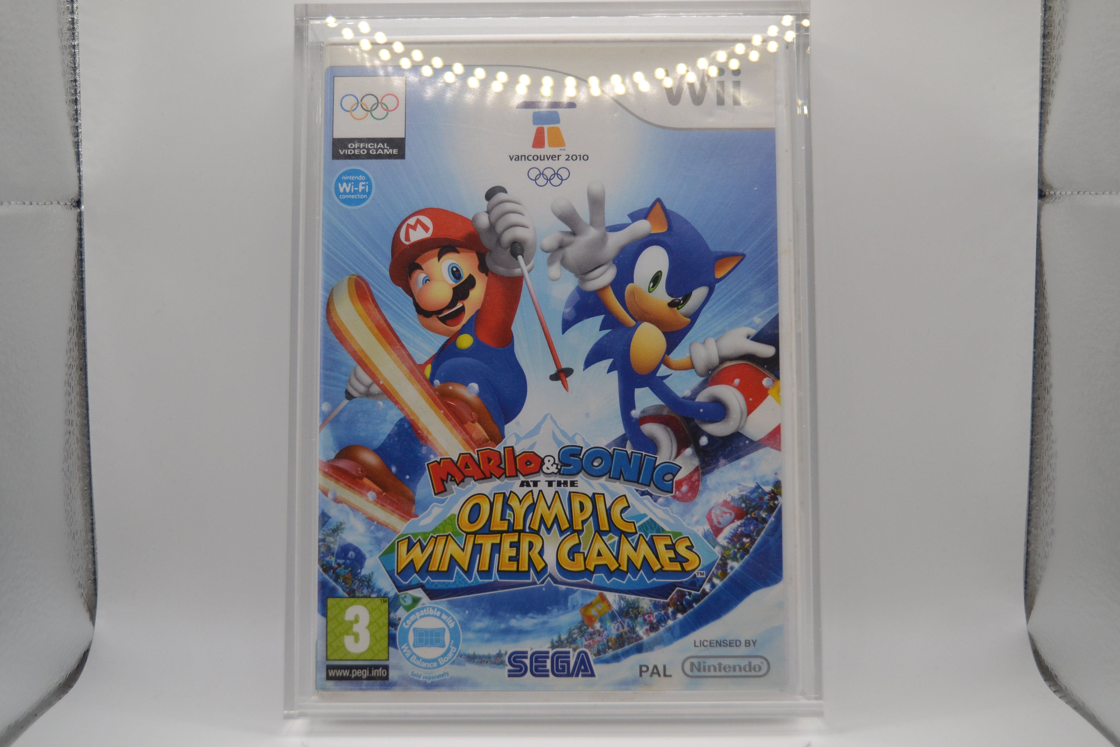 Mario&Sonic at the Olympic Winter games [Wii] Completo - Estado cuidado