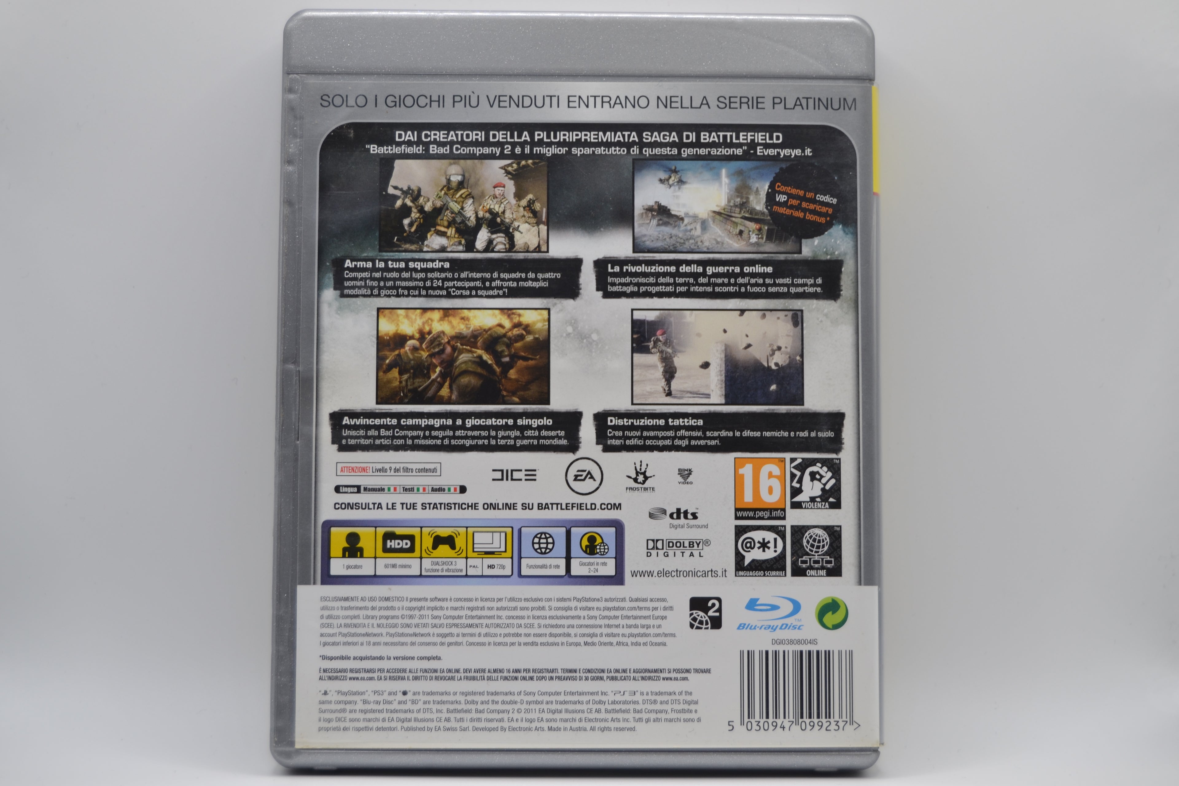 Battlefield Bad Company 2 [PlayStation 3] Completo - Estado Excelente