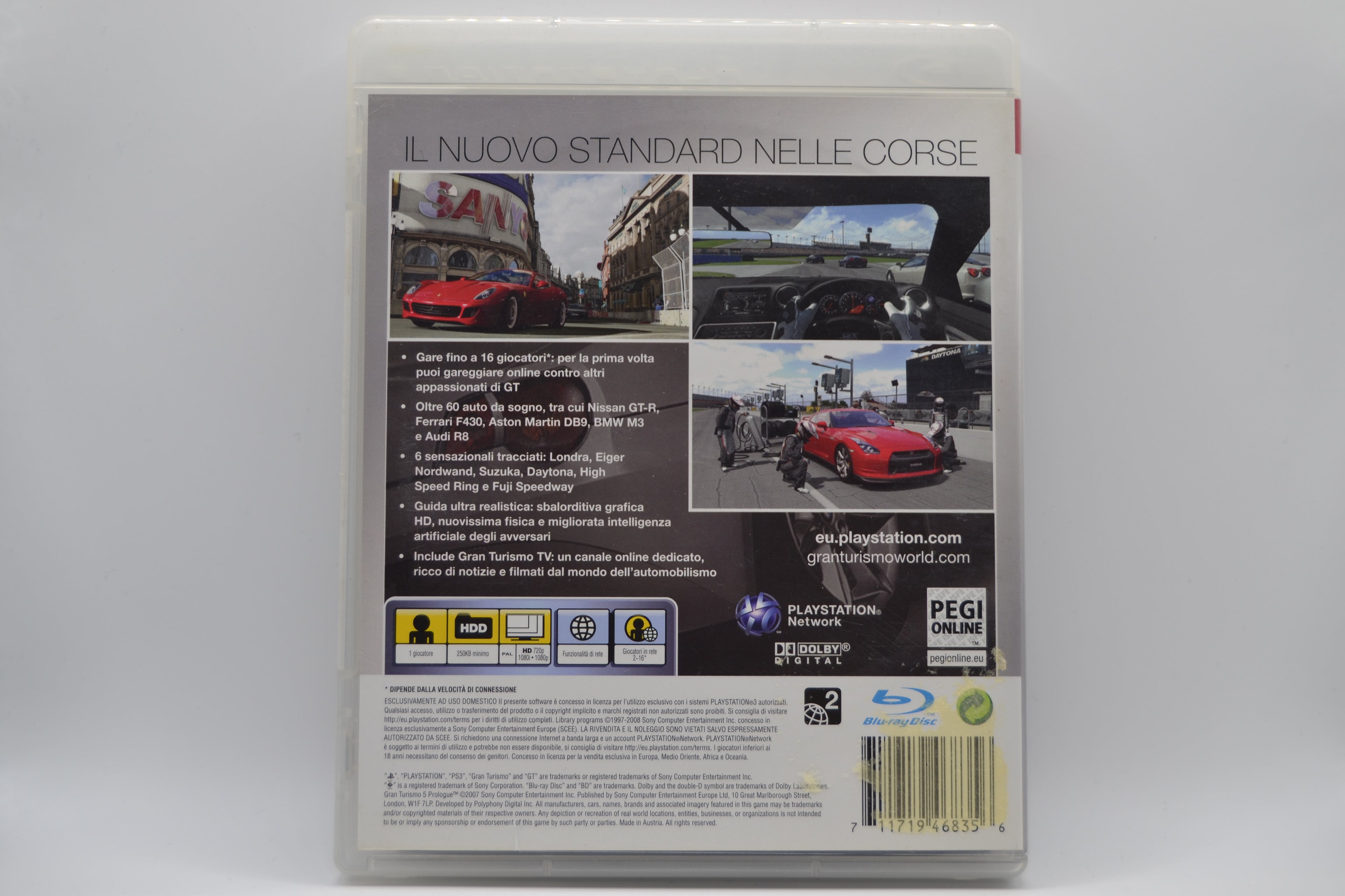Gran Turismo Prologue [PlayStation 3] Juego + Caja - Pal IT - Estado Cuidado