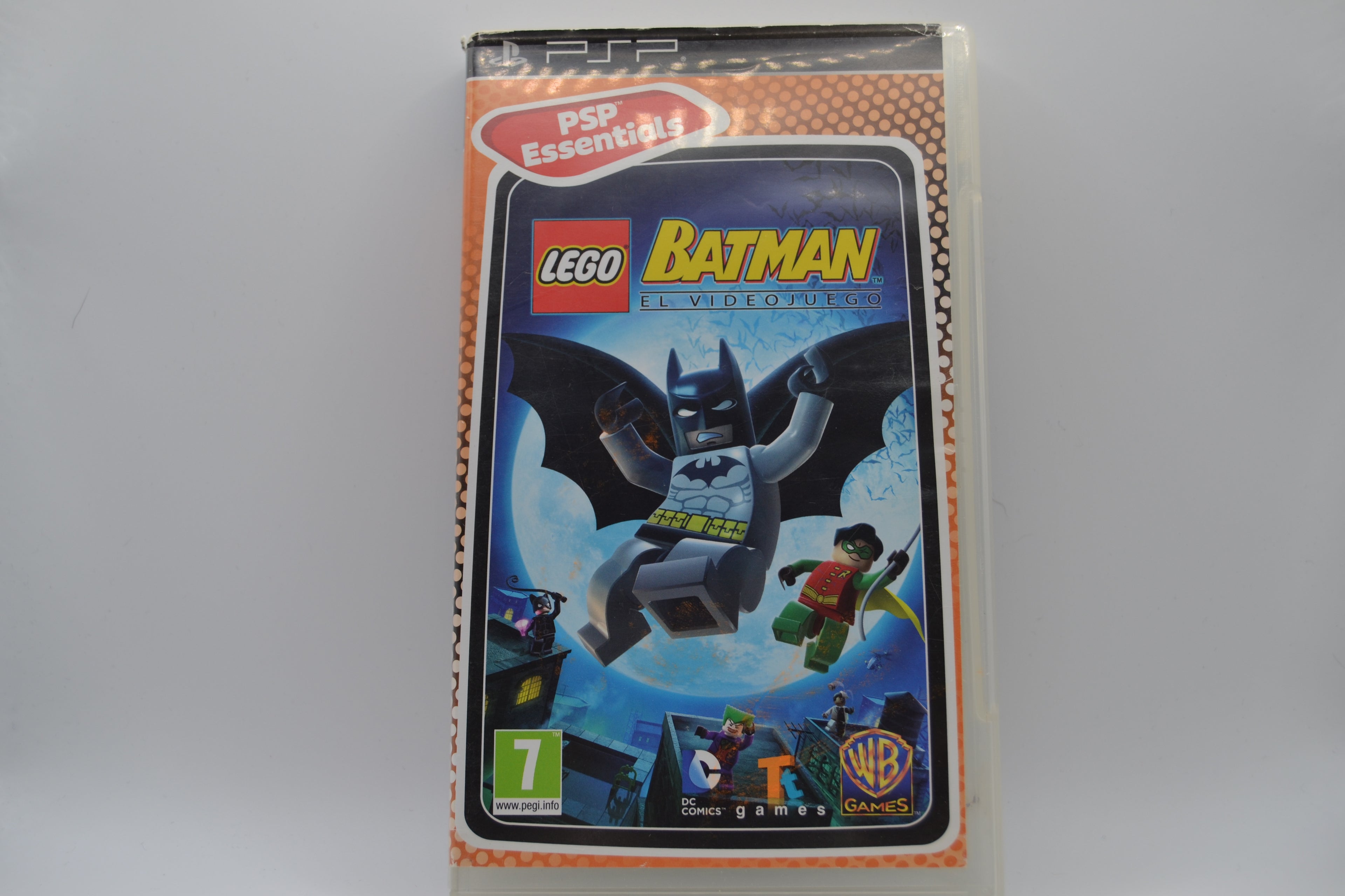 LEGO Batman The Videogame Essentials PlayStation Portable completo PAL ESP - Estado cuidado
