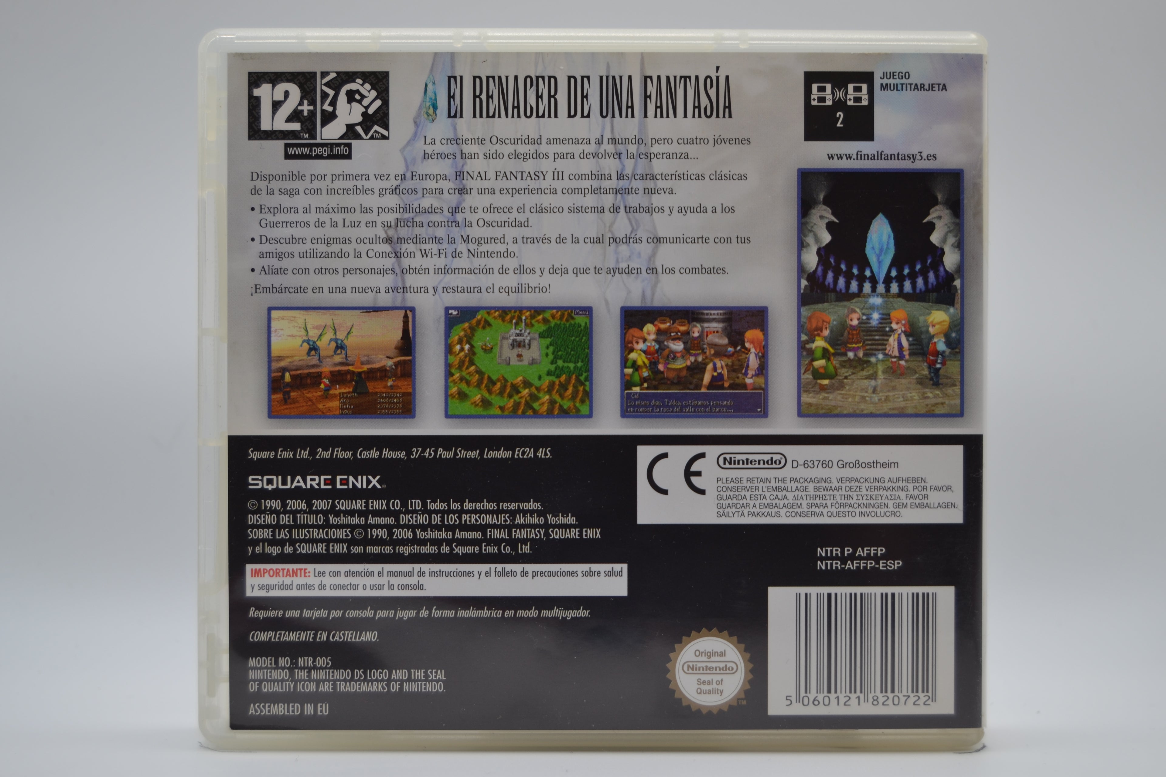 Final Fantasy 3 [DS] Completo - Estado Excelente