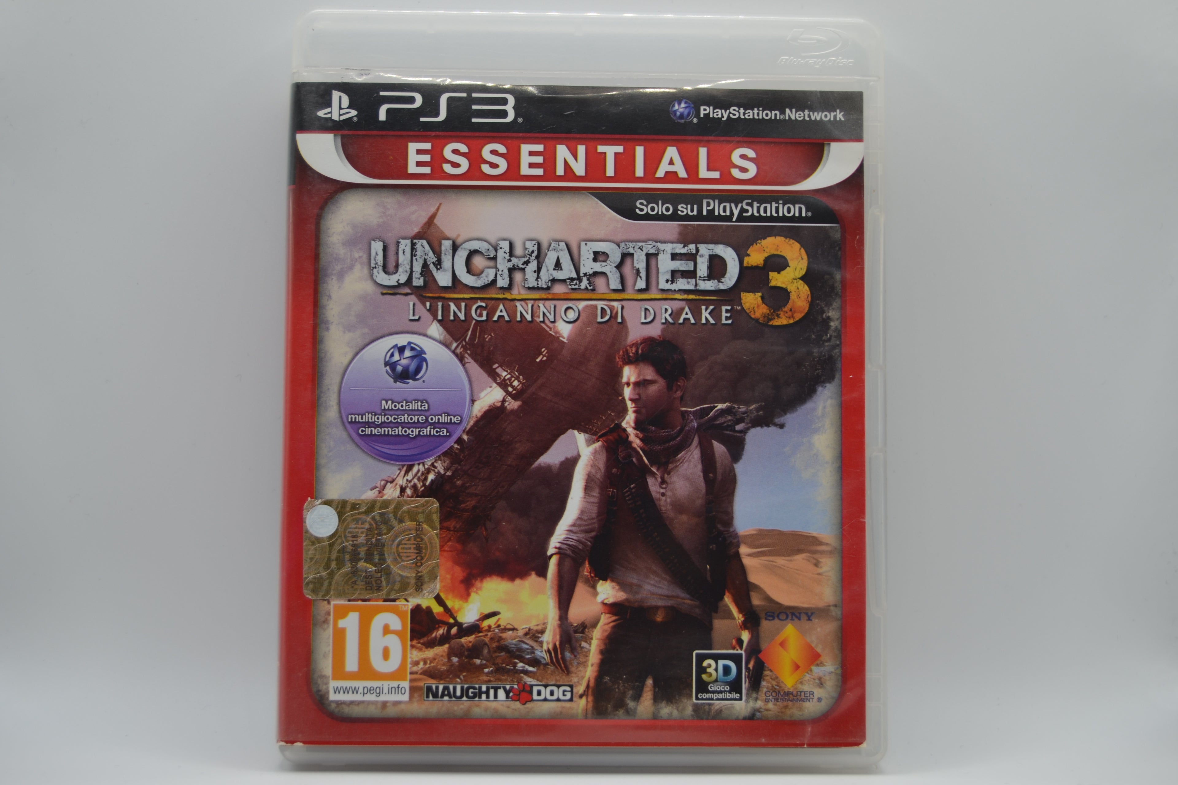 Uncharted 3 La traición de Drake [PlayStation 3] Completo - PAL IT - Estado cuidado