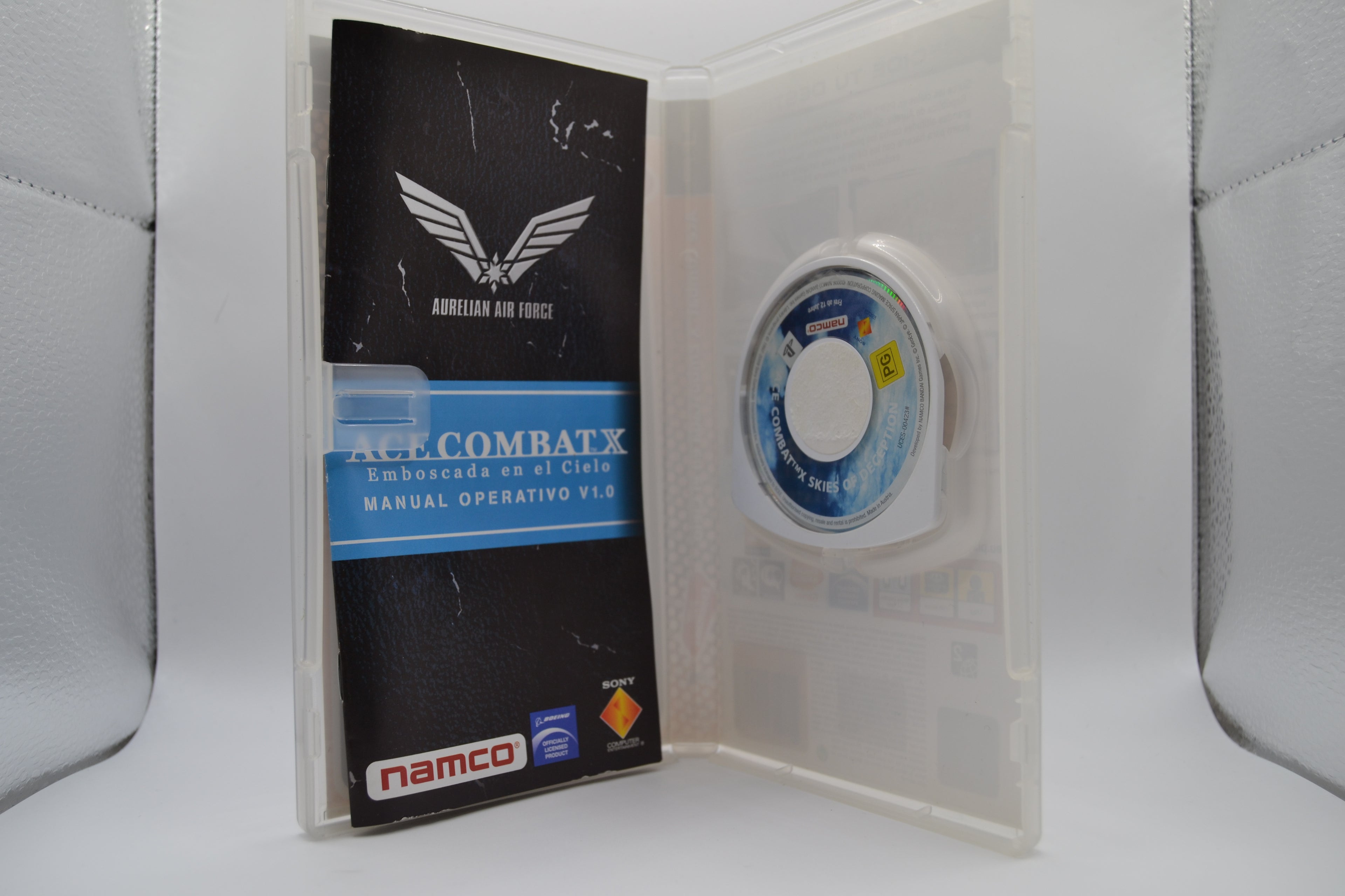 Ace Combat X Skies of Deception Essentials PlayStation Portable completo PAL ESP - Estado cuidado