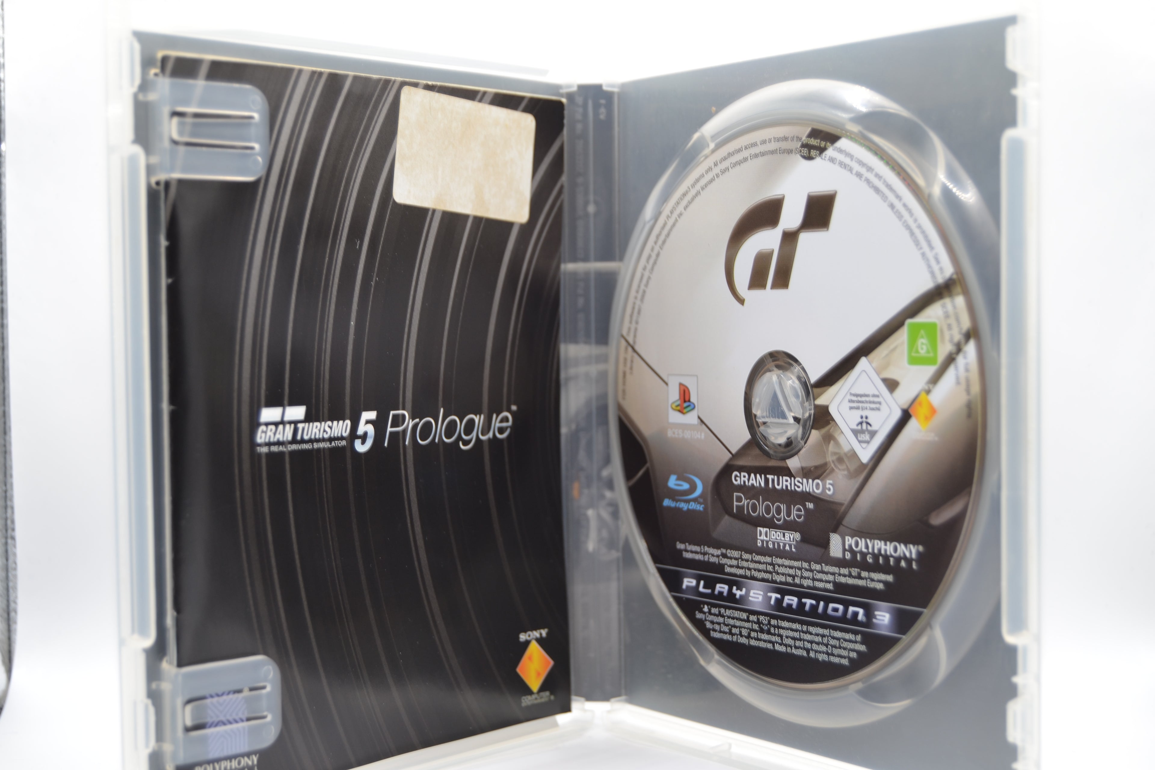 Gran Turismo Prologue [PlayStation 3] Juego + Caja - Pal IT - Estado Cuidado