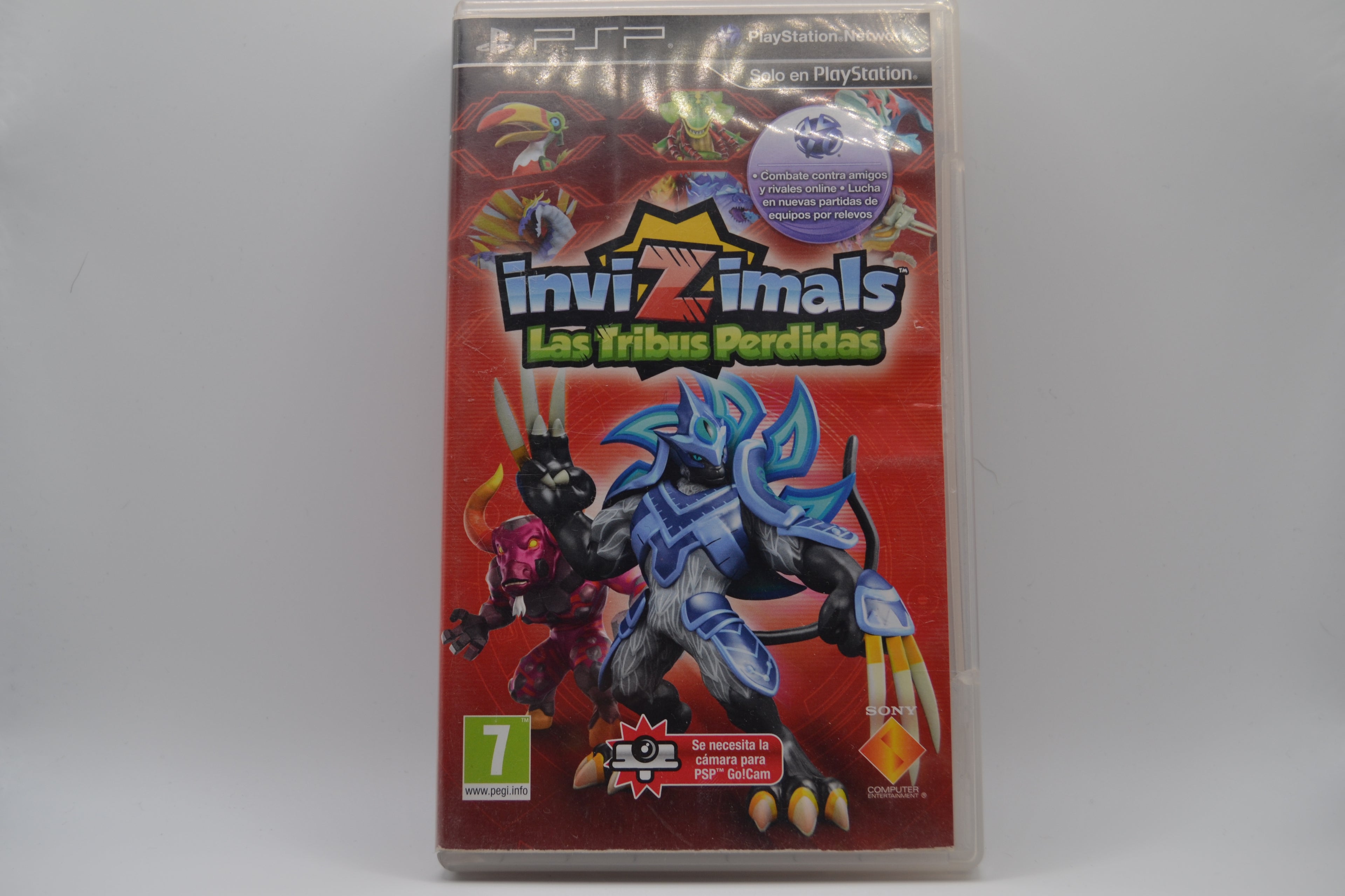 Invizimals Las Tribus Perdidas PlayStation Portable juego + caja PAL ESP - Estado básico