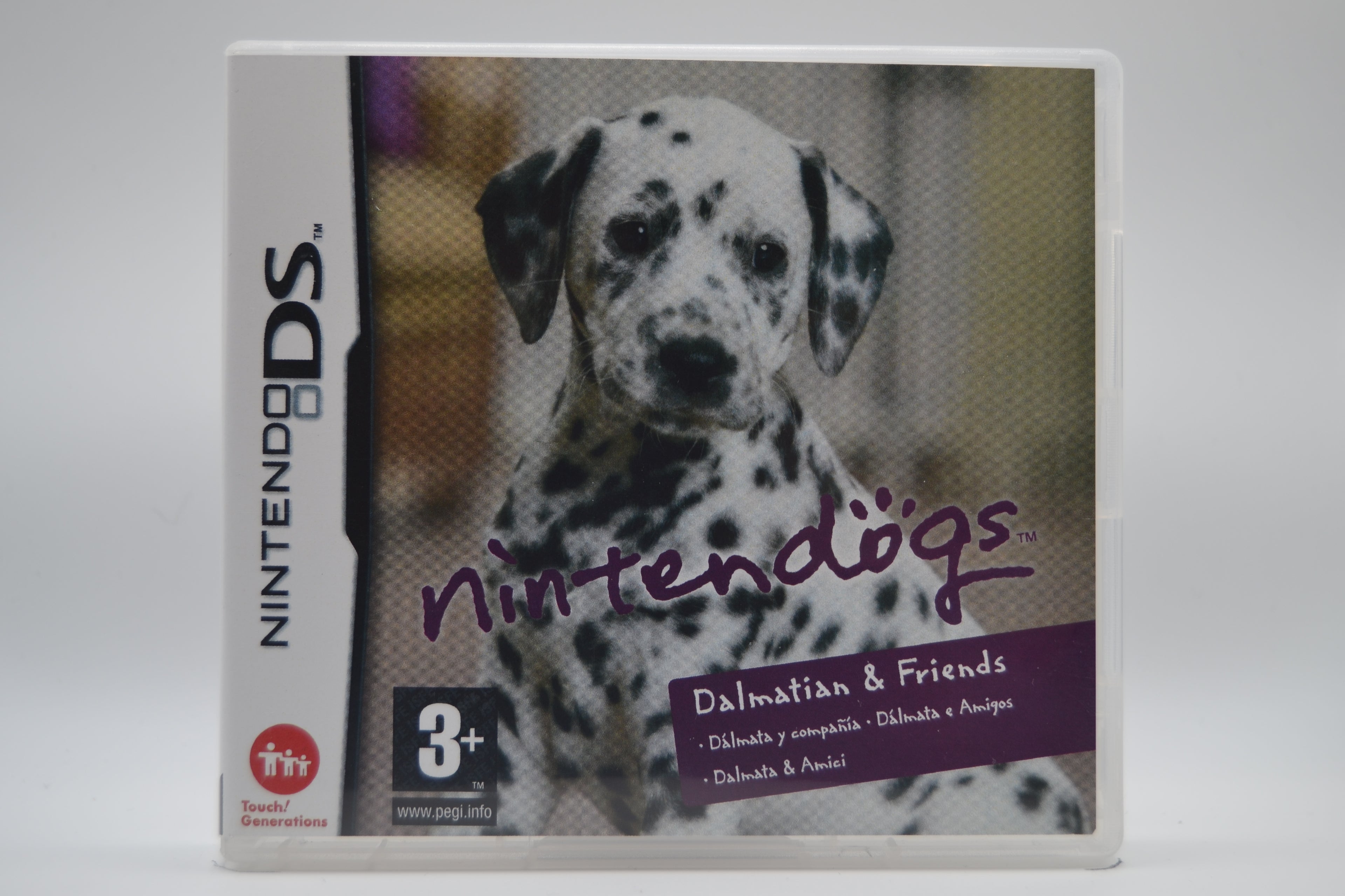 Nintendogs Dalmatian & Friends [DS] Caja+Juego - Estado Excelente