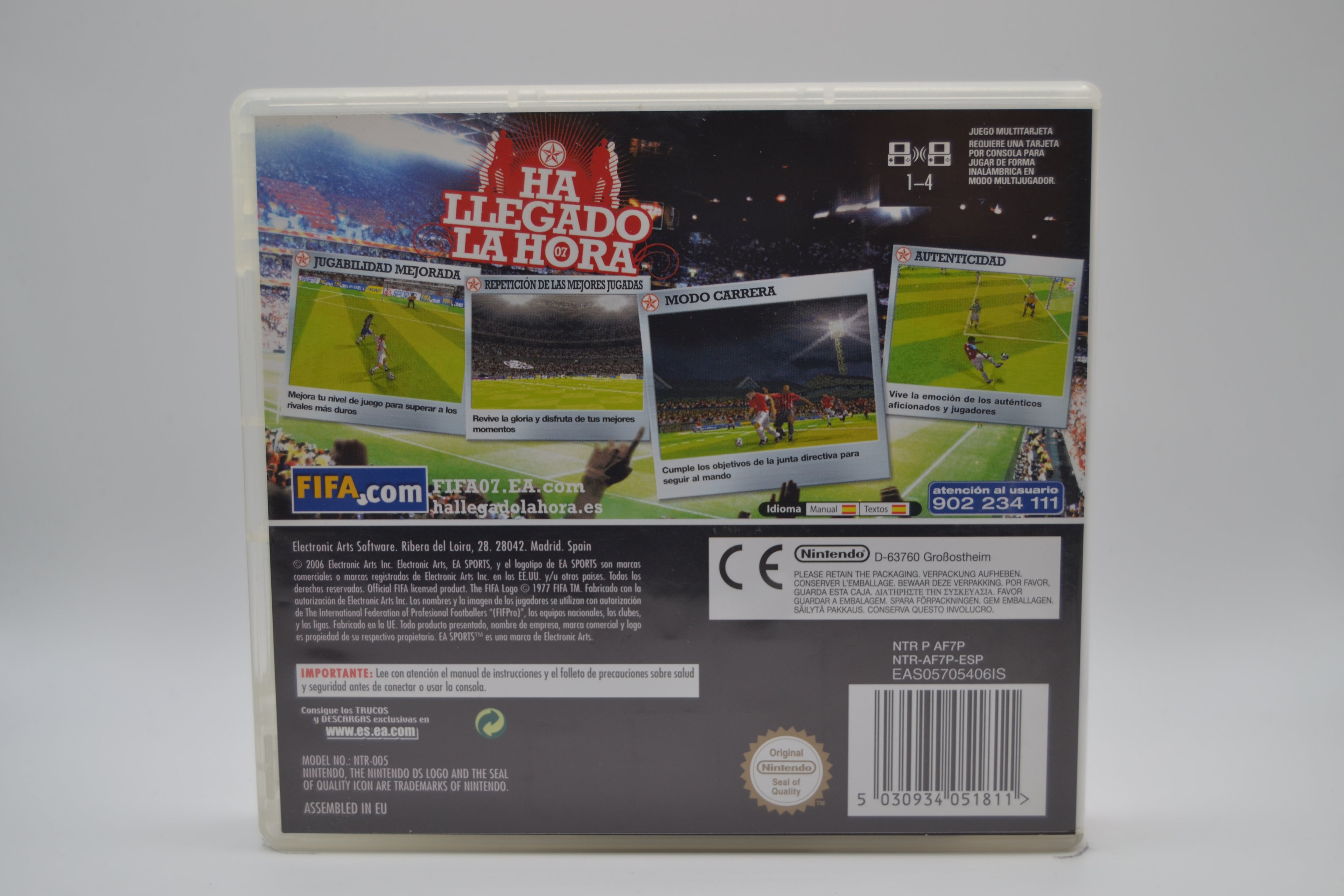 Fifa 07 [DS] completo - Estado básico