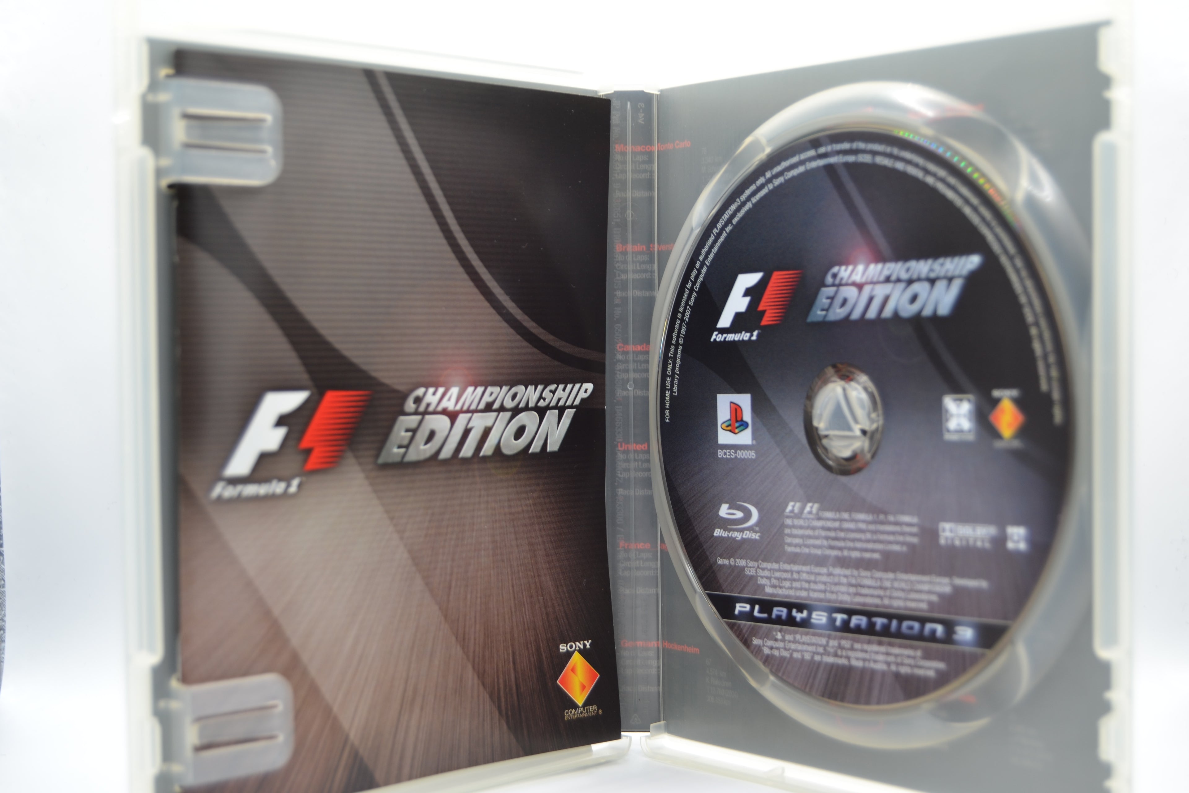 F1 Championship Edition [PlayStation 3] Completo - Estado Coleccionista