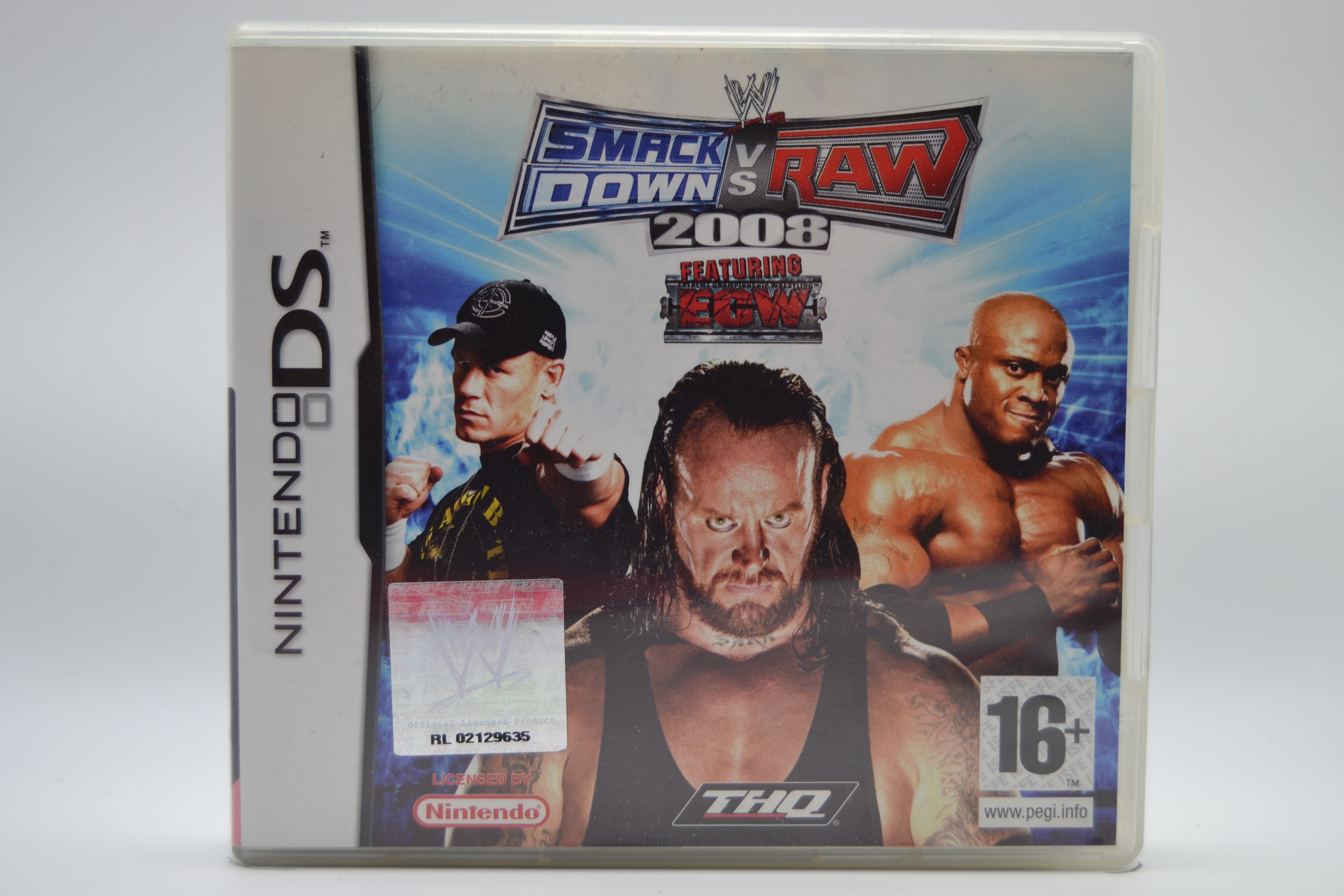 WWE Smackdown vs. Raw 2008 [DS] Completo - Estado Cuidado