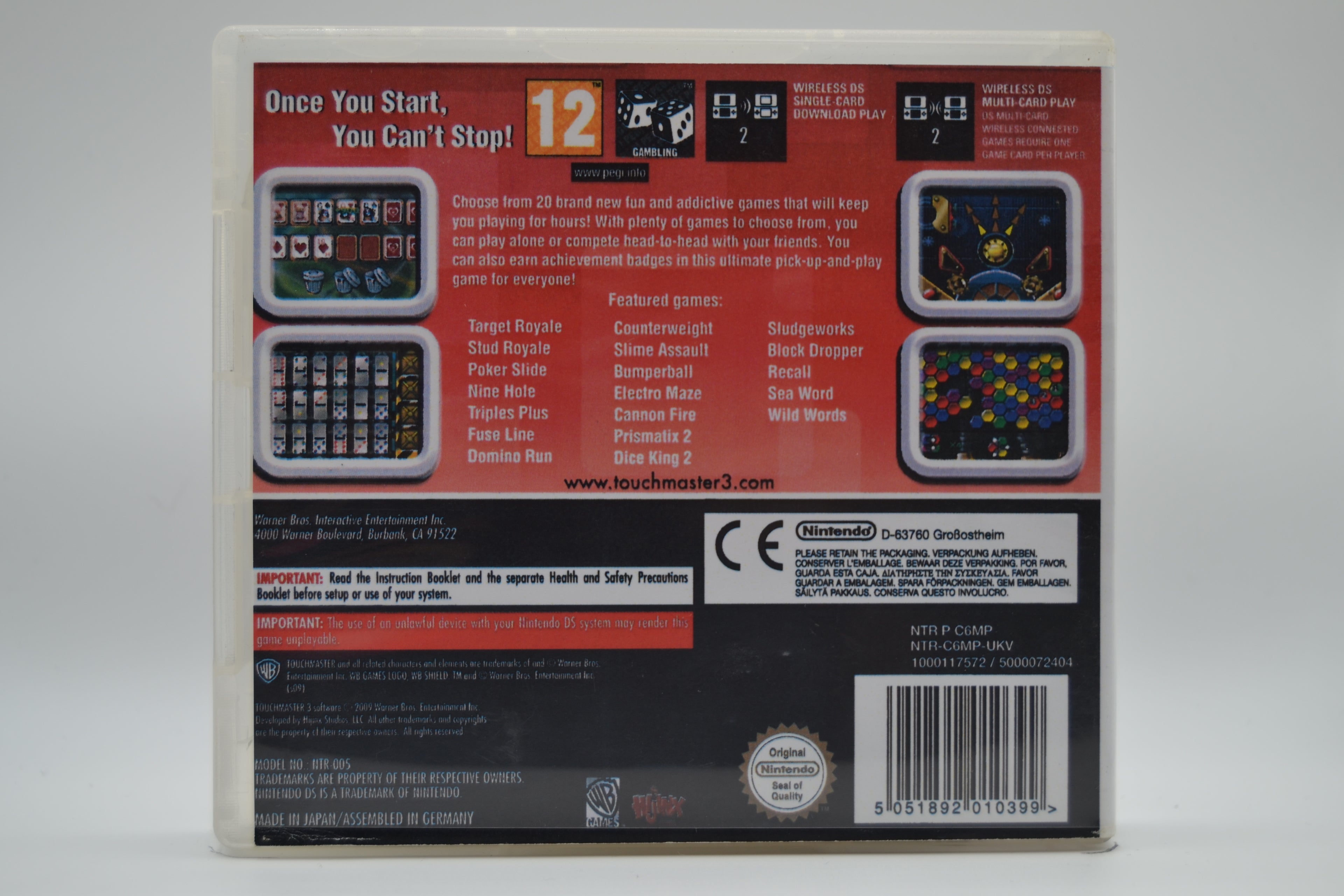 TouchMaster 3 [DS] Caja - Estado Excelente