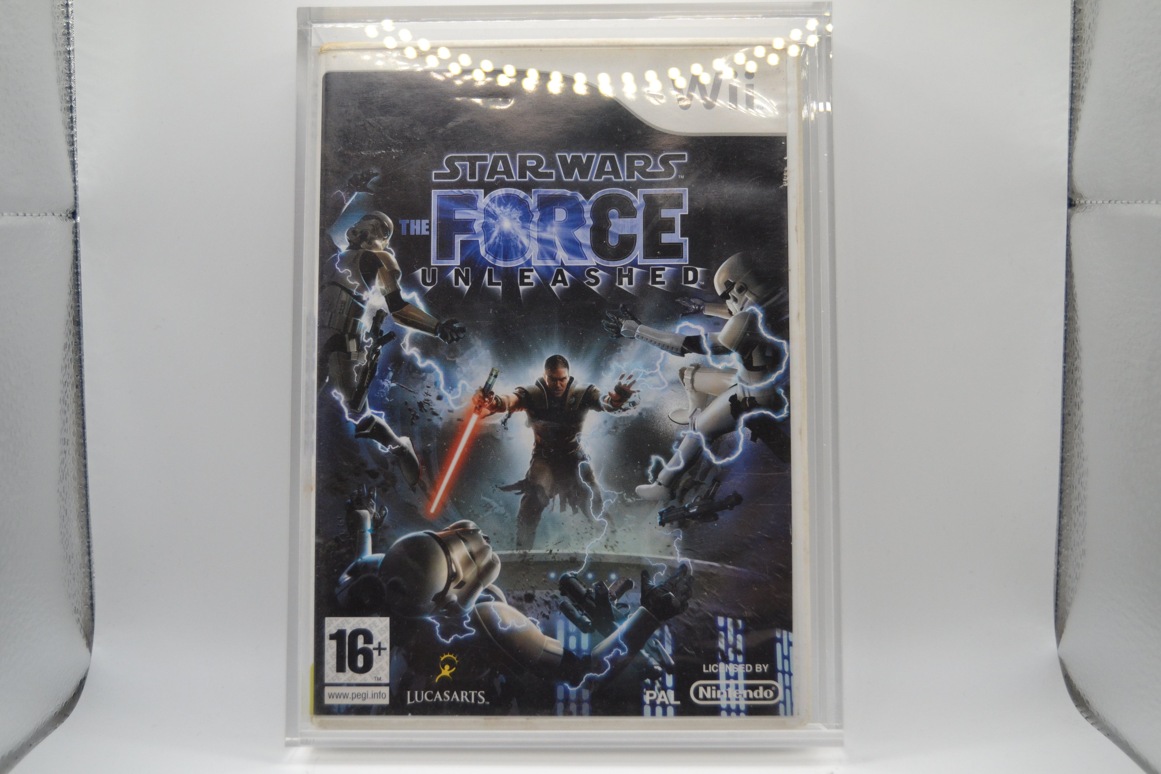 Star Wars The Force Unleashed [Wii] Juego+caja - Estado básico