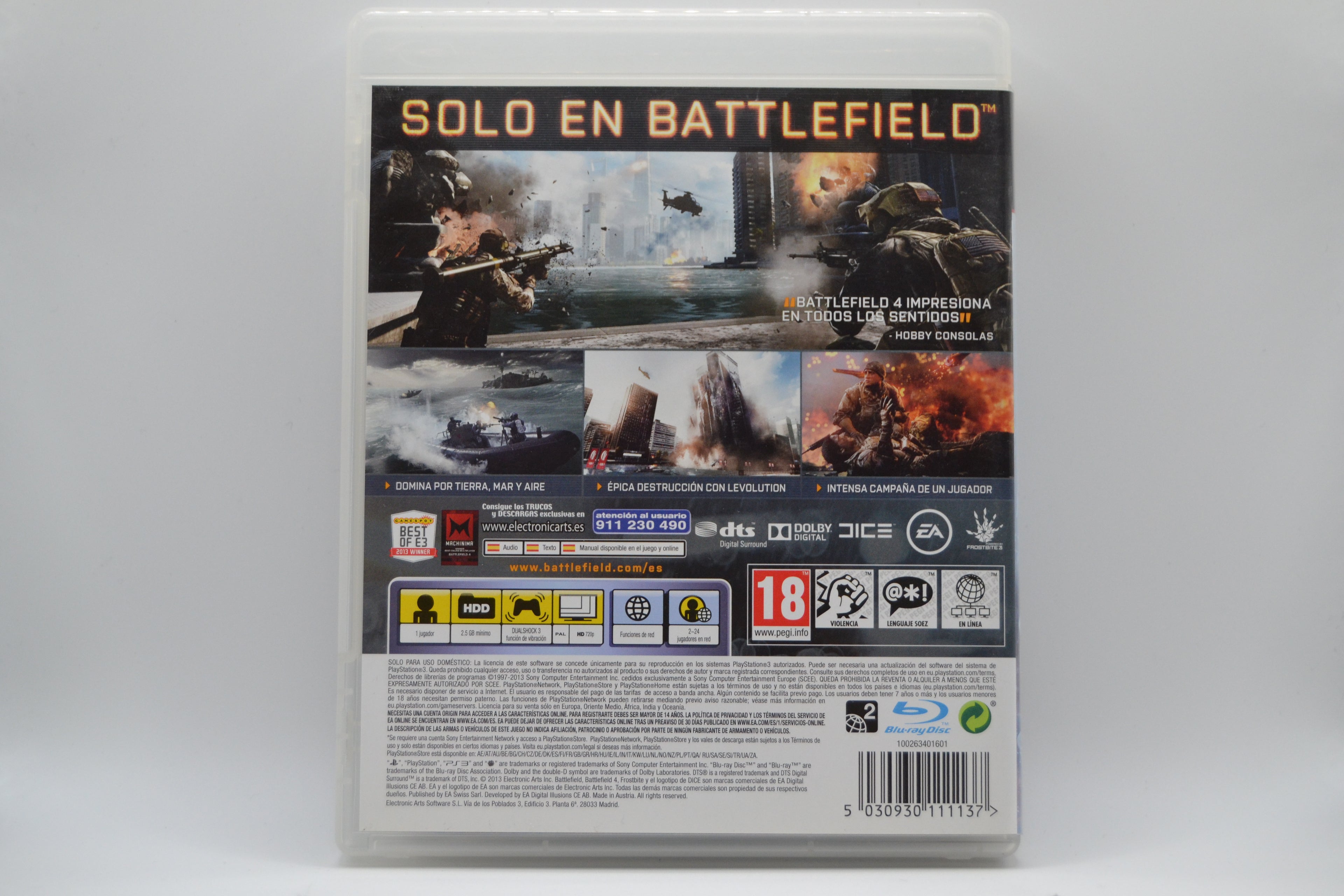 Battlefield 4 [PlayStation 3] Completo - Estado Excelente