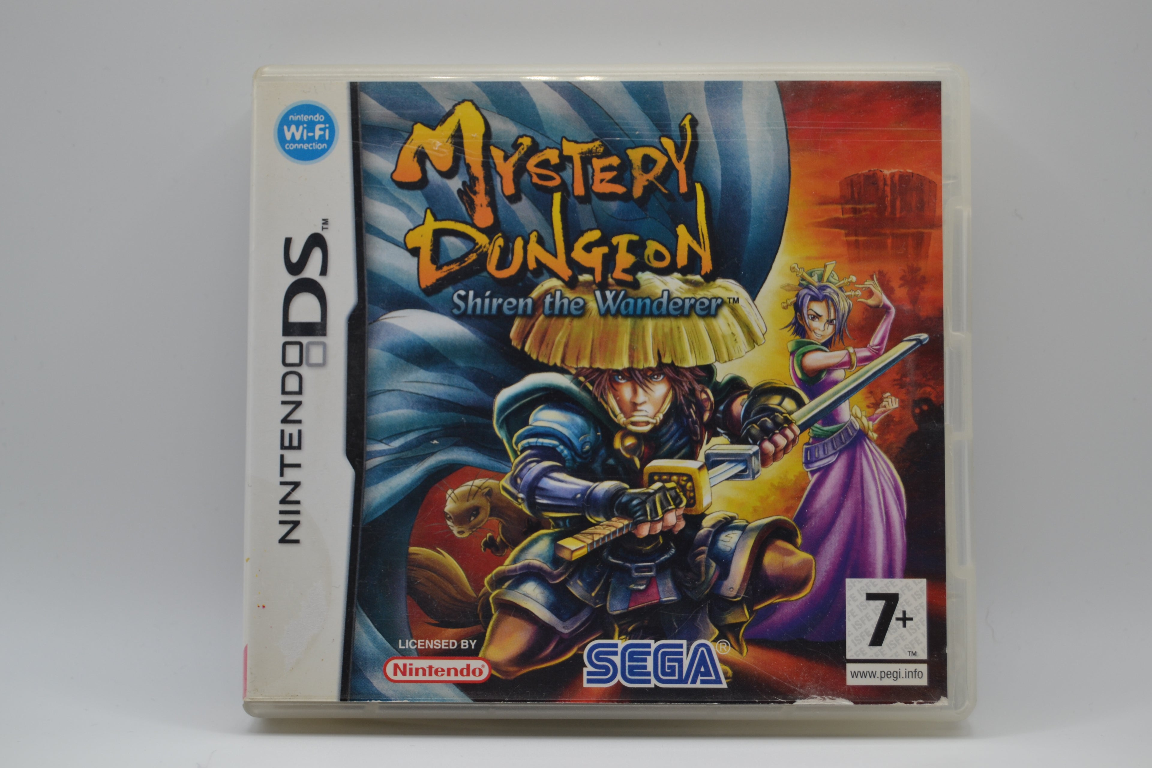 Mystery Dungeon Shiren the Wanderer Nintendo DS juego + caja PAL ESP - Estado básico