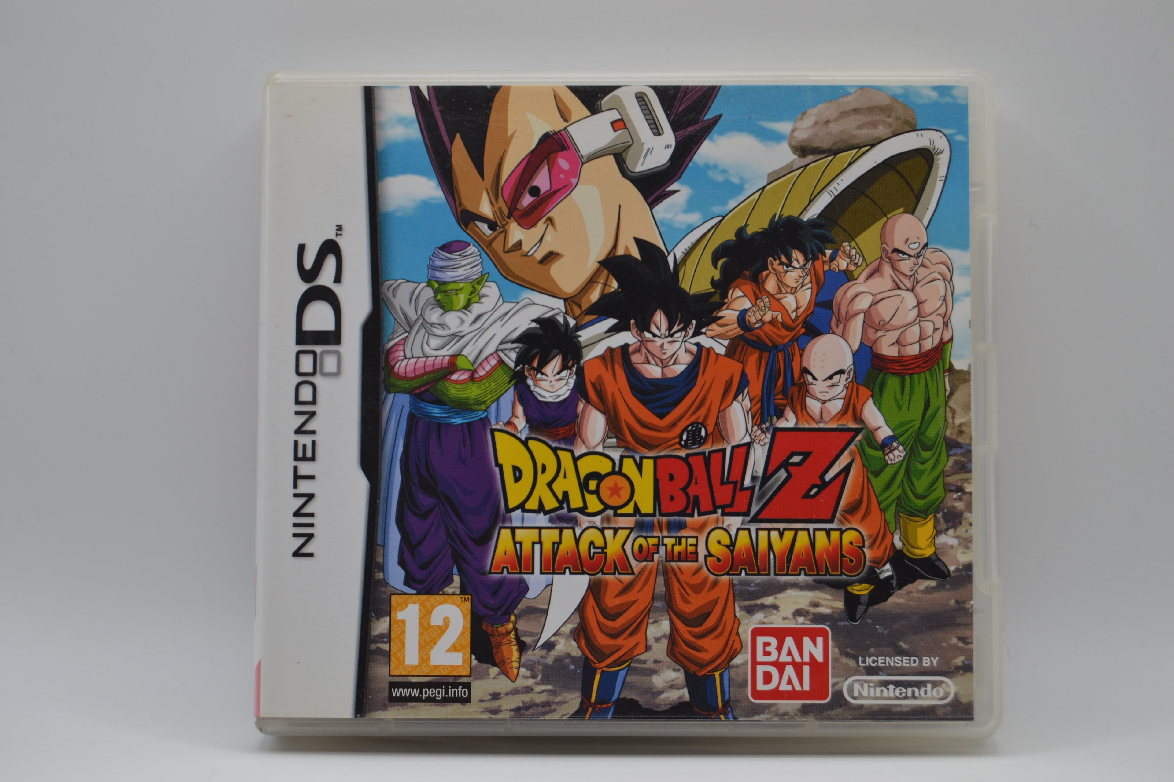 Dragon Ball Z Attack of the Saiyans Nintendo DS completo PAL ESP - Estado excelente