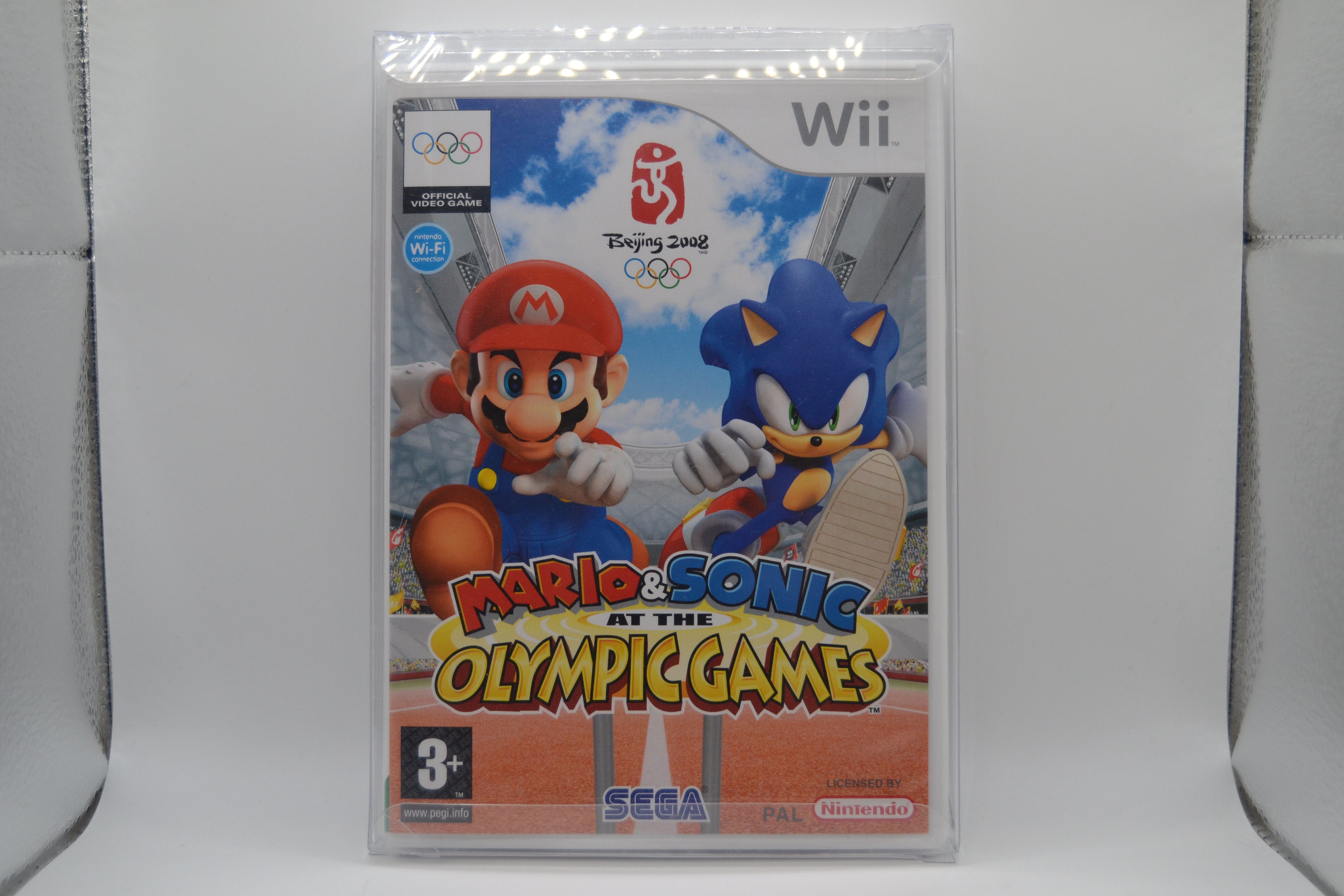 Mario&Sonic at the Olympic Games 2008 [Wii] Completo - Estado coleccionista