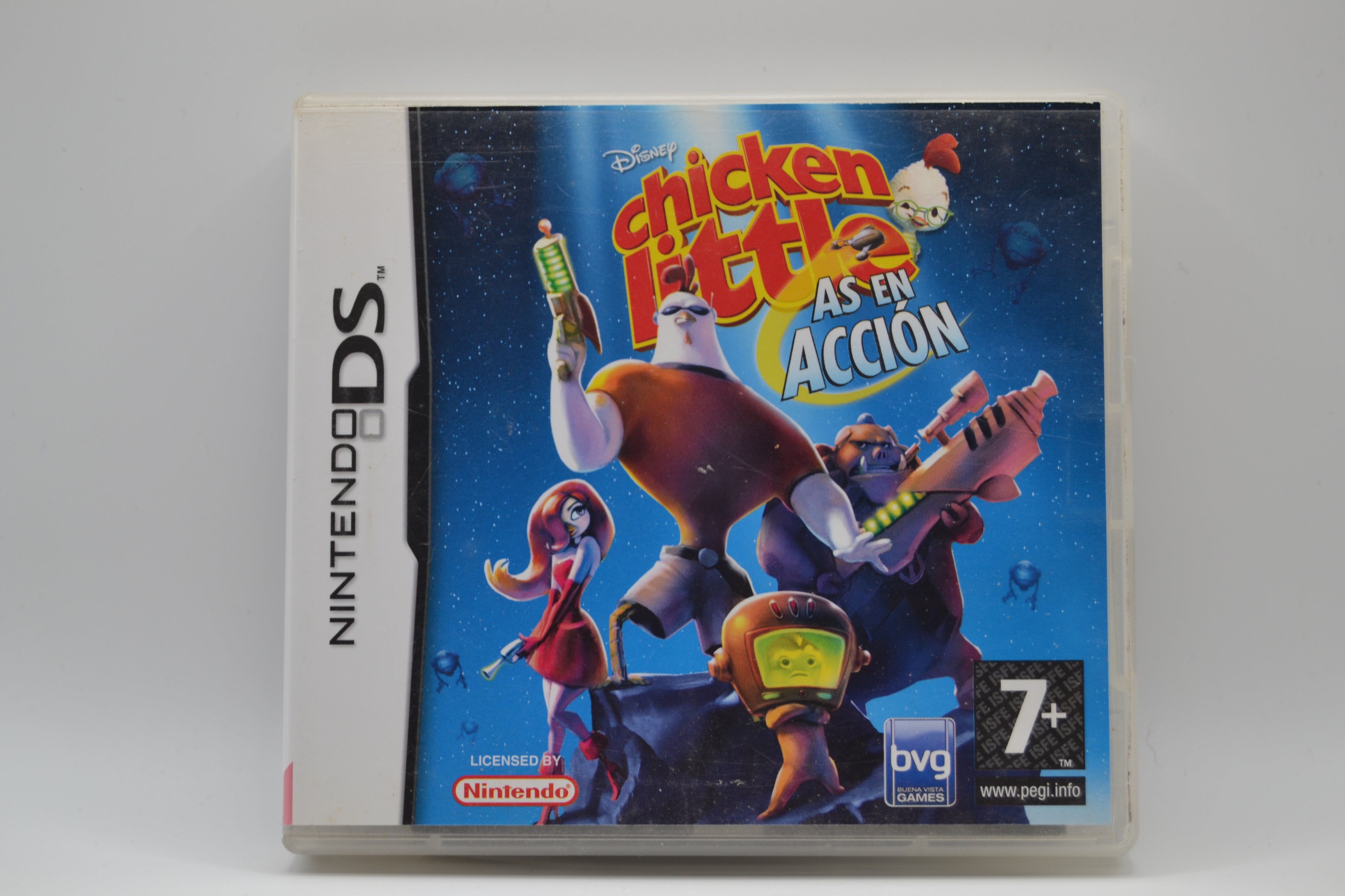Chicken Little As en Acción Nintendo DS completo PAL ESP - Estado cuidado