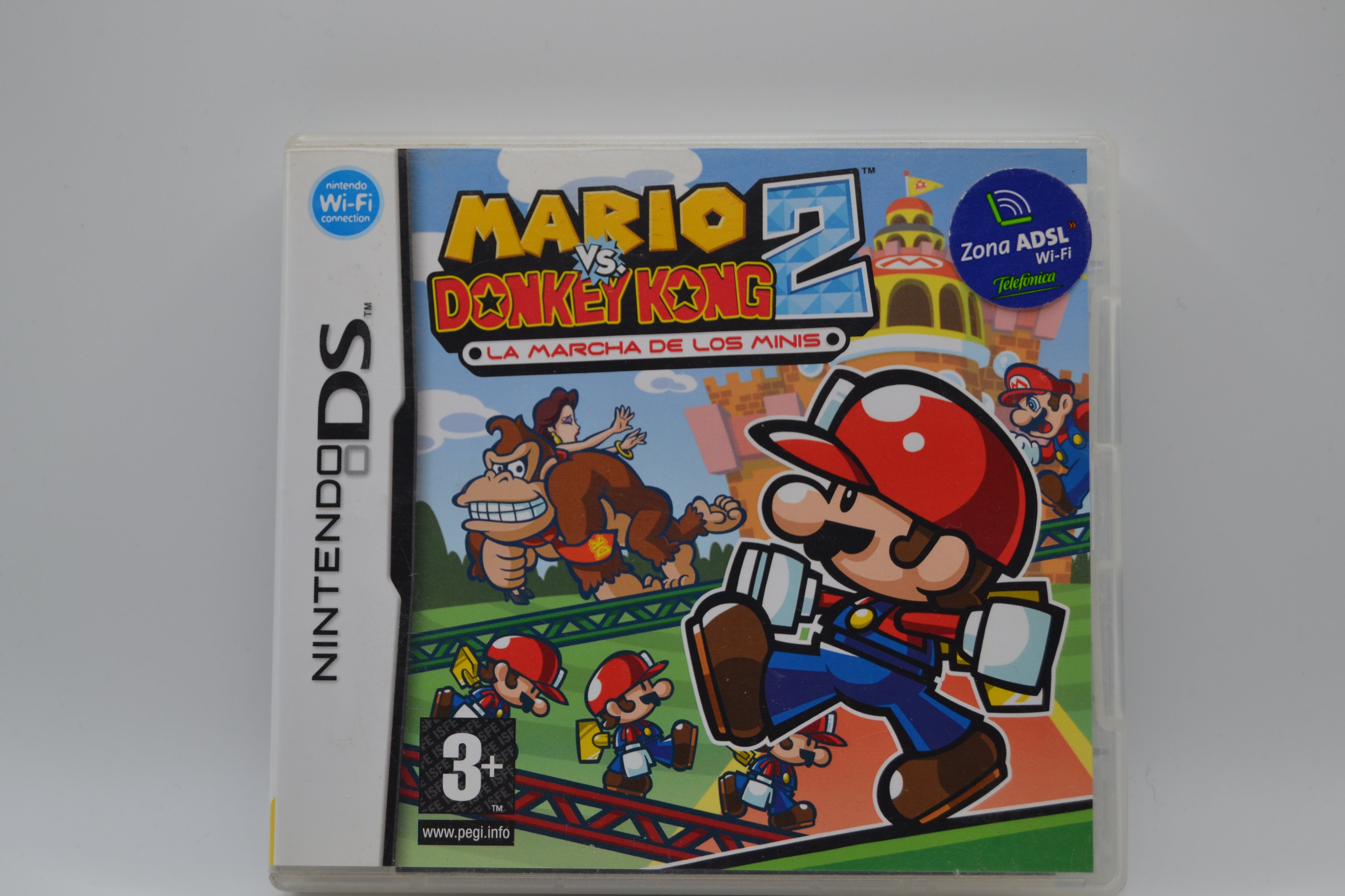 Mario vs. Donkey Kong 2 La Marcha de los Minis Nintendo DS completo PAL ESP - Estado cuidado