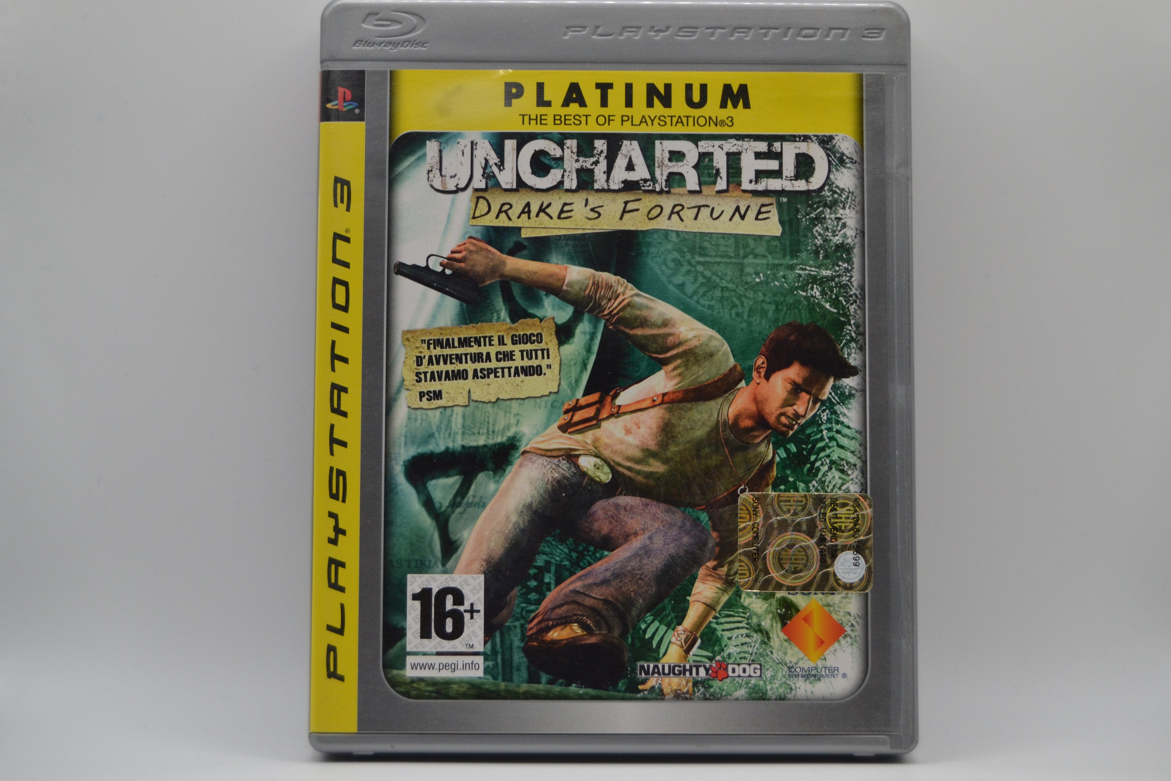 Uncharted Drake's Fortune [PlayStation 3] Completo - PAL IT - Estado excelente