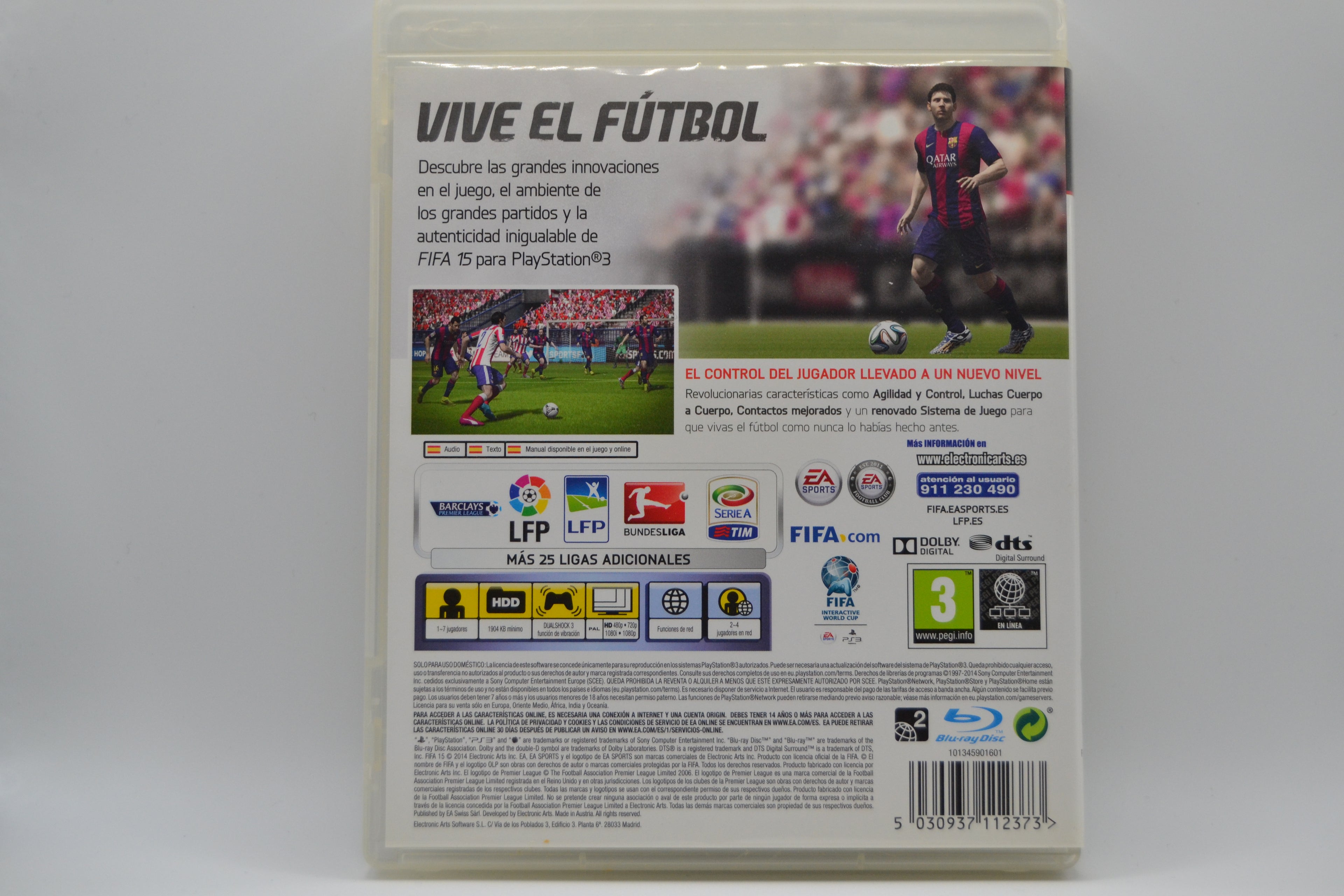 Fifa 15 [PlayStation 3] Completo - Estado Coleccionista