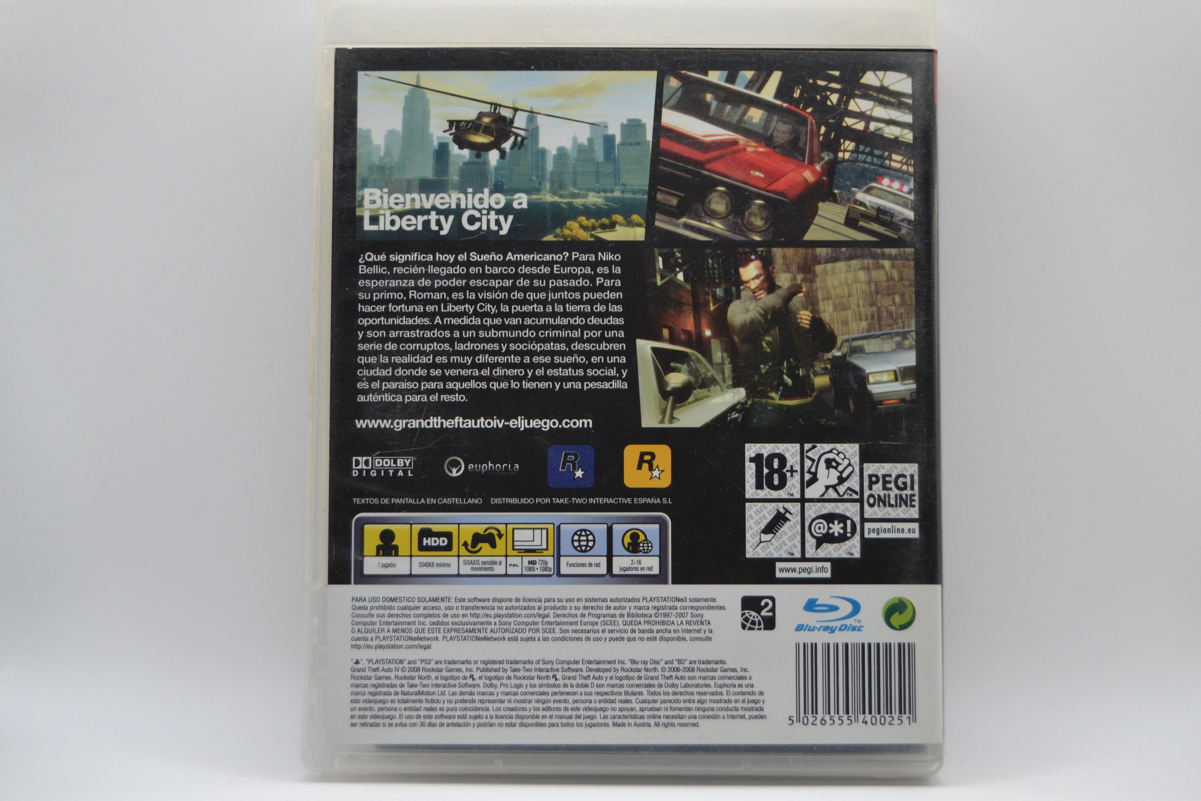 Grand Theft Auto lV [PS3] Completo - Estado excelente