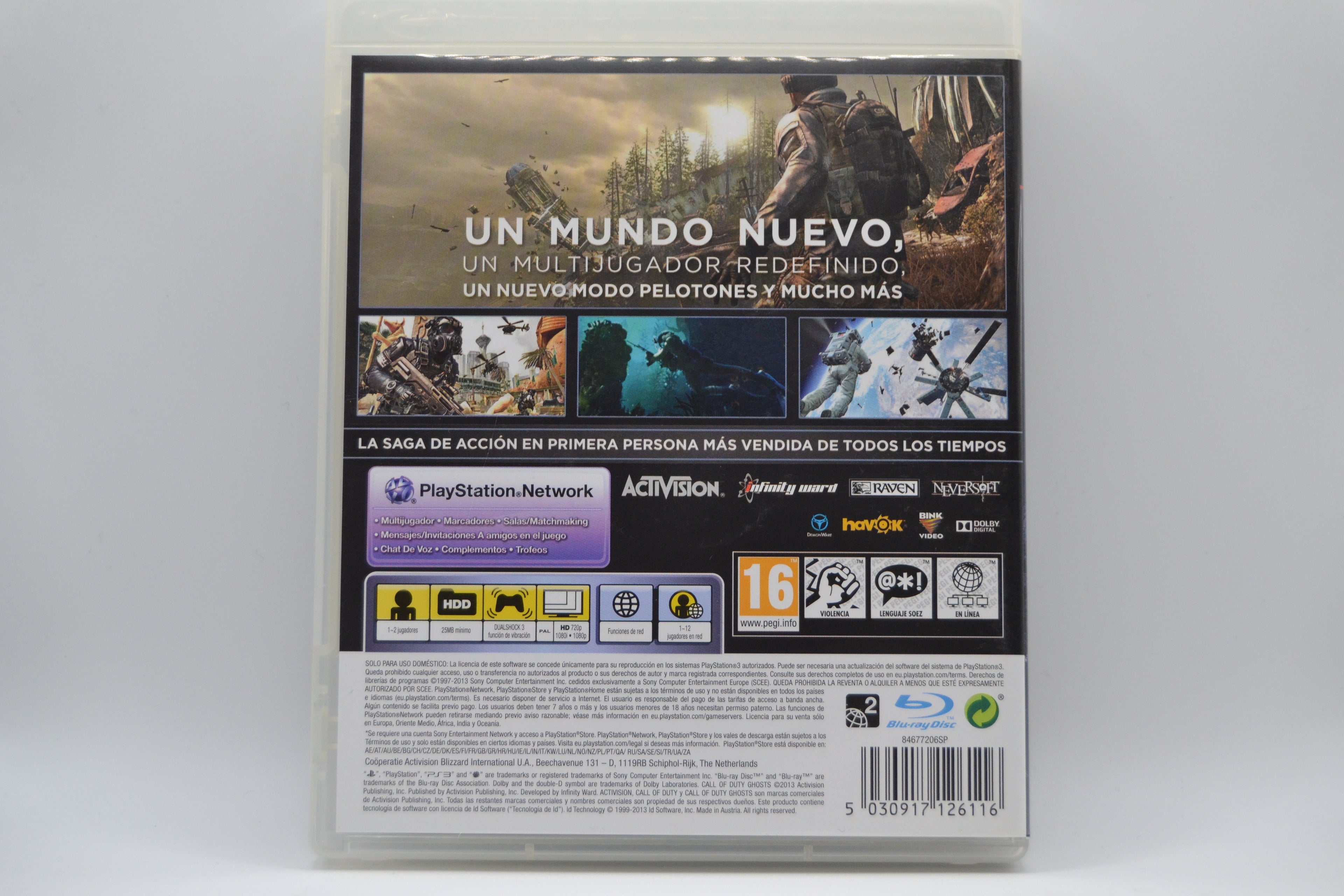Call of Duty: Ghosts [PS3] Completo - Estado Coleccionista