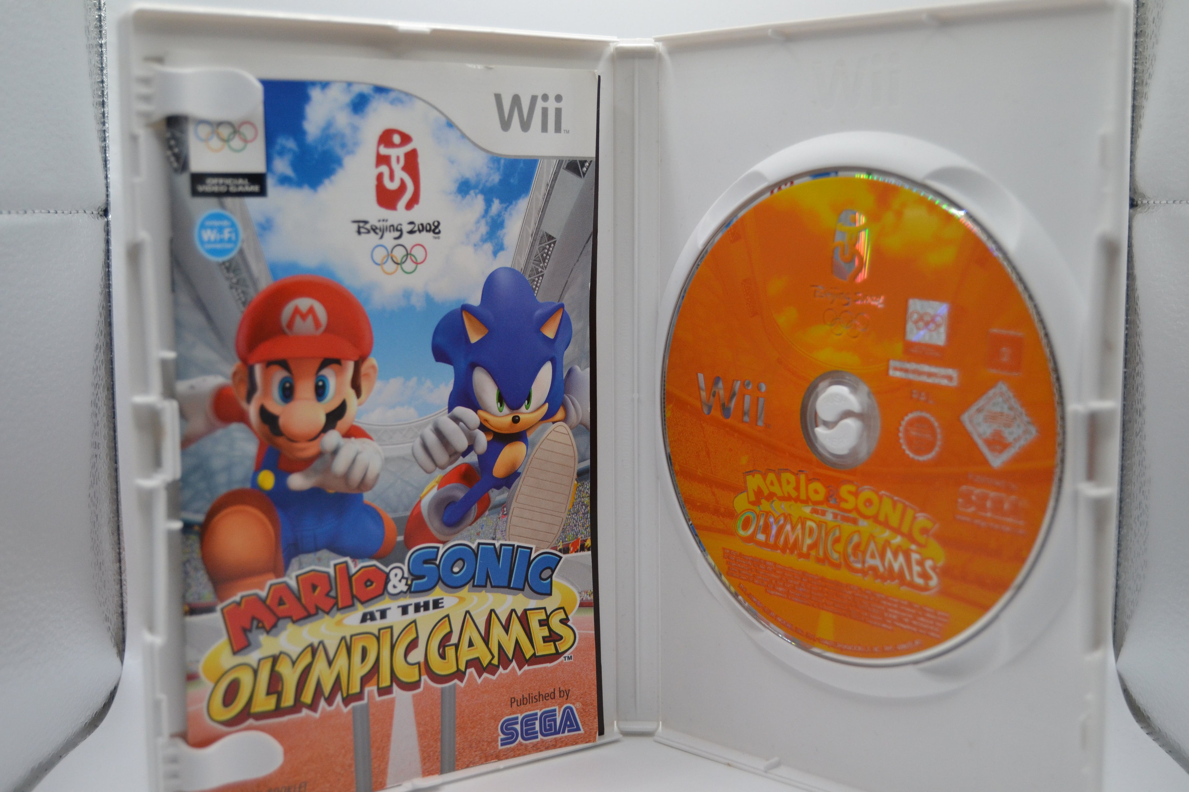 Mario&Sonic at the Olympic Games 2008 [Wii] Completo - Estado básico