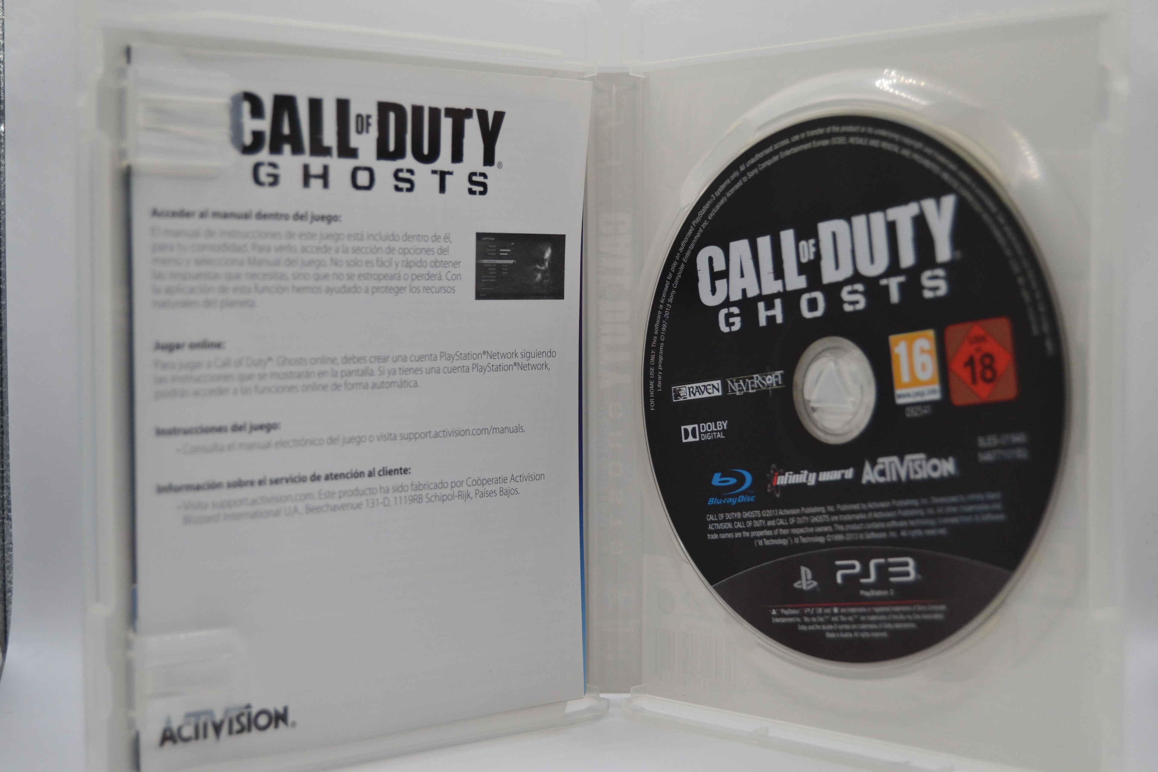 Call of Duty: Ghosts [PS3] Completo - Estado Coleccionista