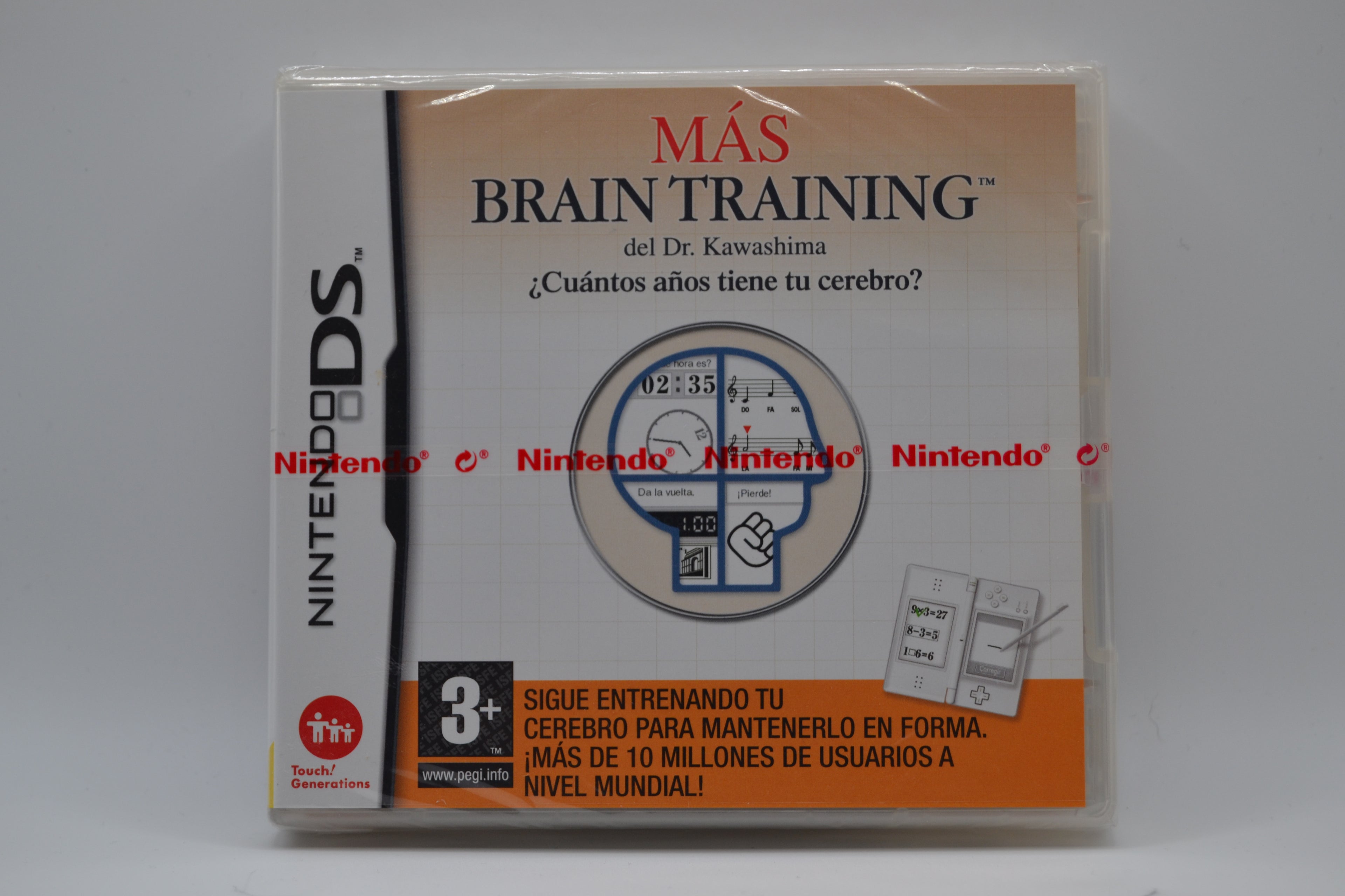 Más Brain Training Nintendo DS nuevo PAL ESP - SELLADO